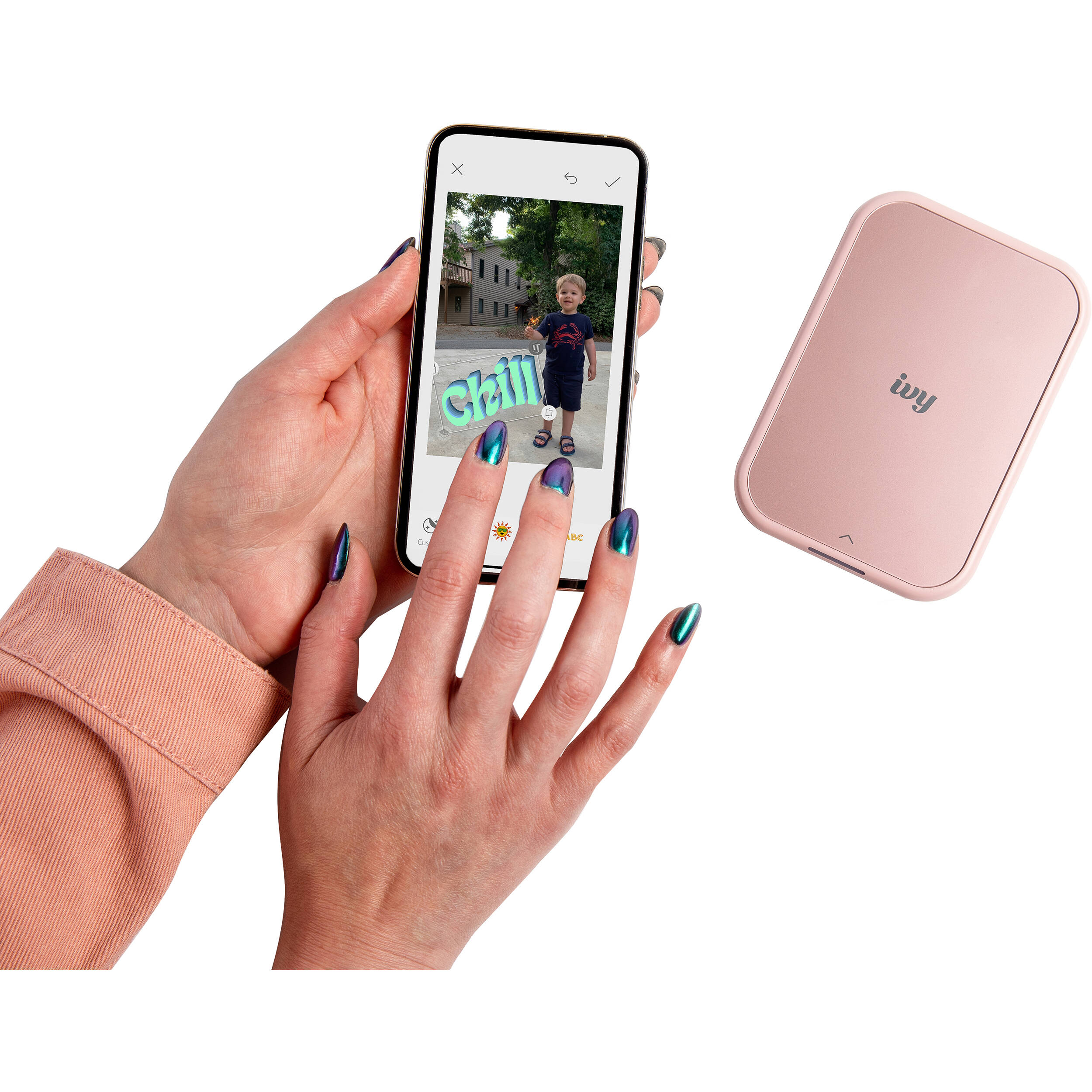 CANON IVY 2 MINI PHOTO PRINTER (BLUSH PINK) — view 7