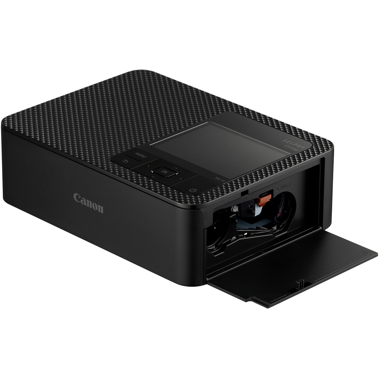 CANON SELPHY CP1500 WIRELESS PHOTO PRINTER (BLACK). — view 6