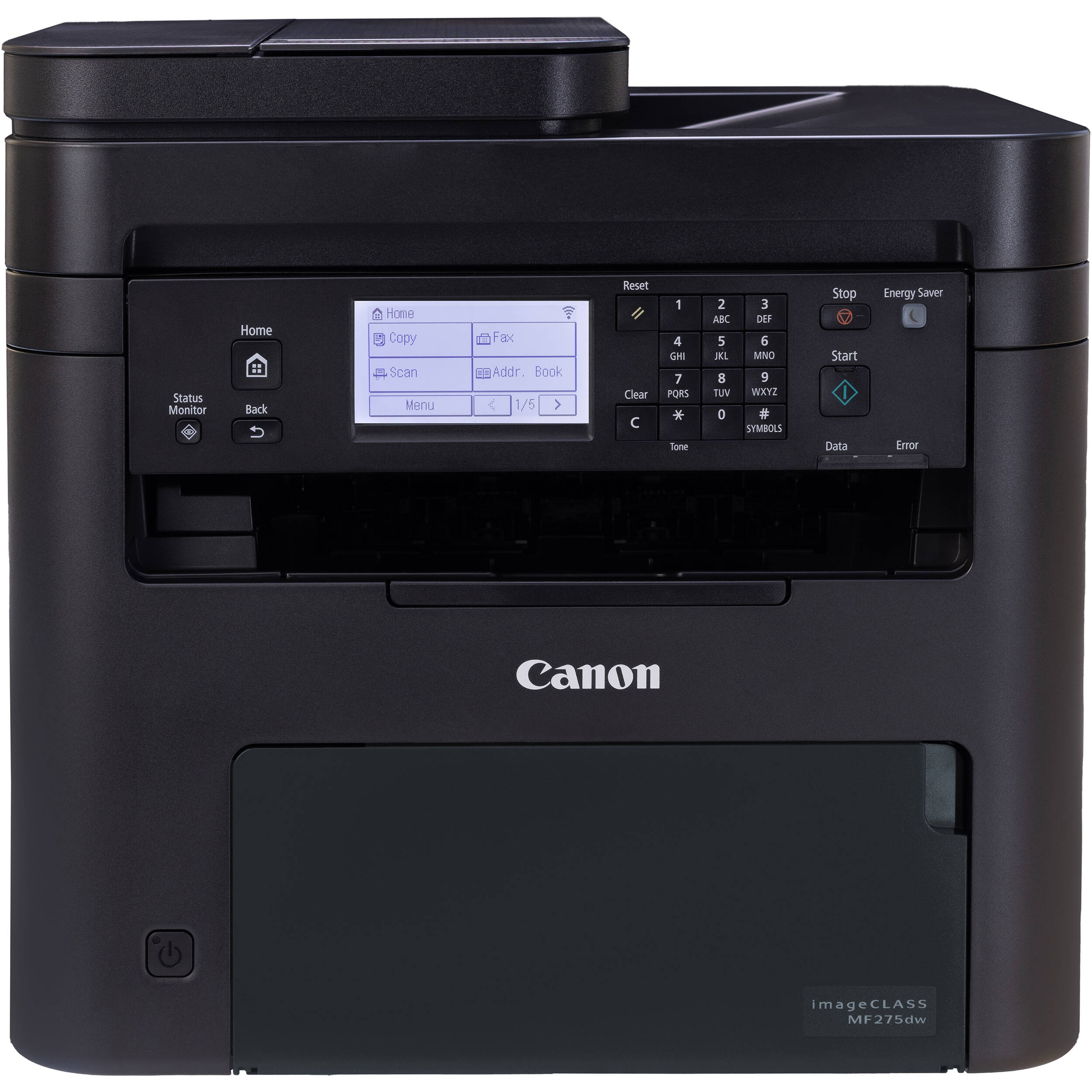 Canon imageCLASS MF275dw monochrome laser all-in-one printer with duplex printing and wireless connectivity — view 2