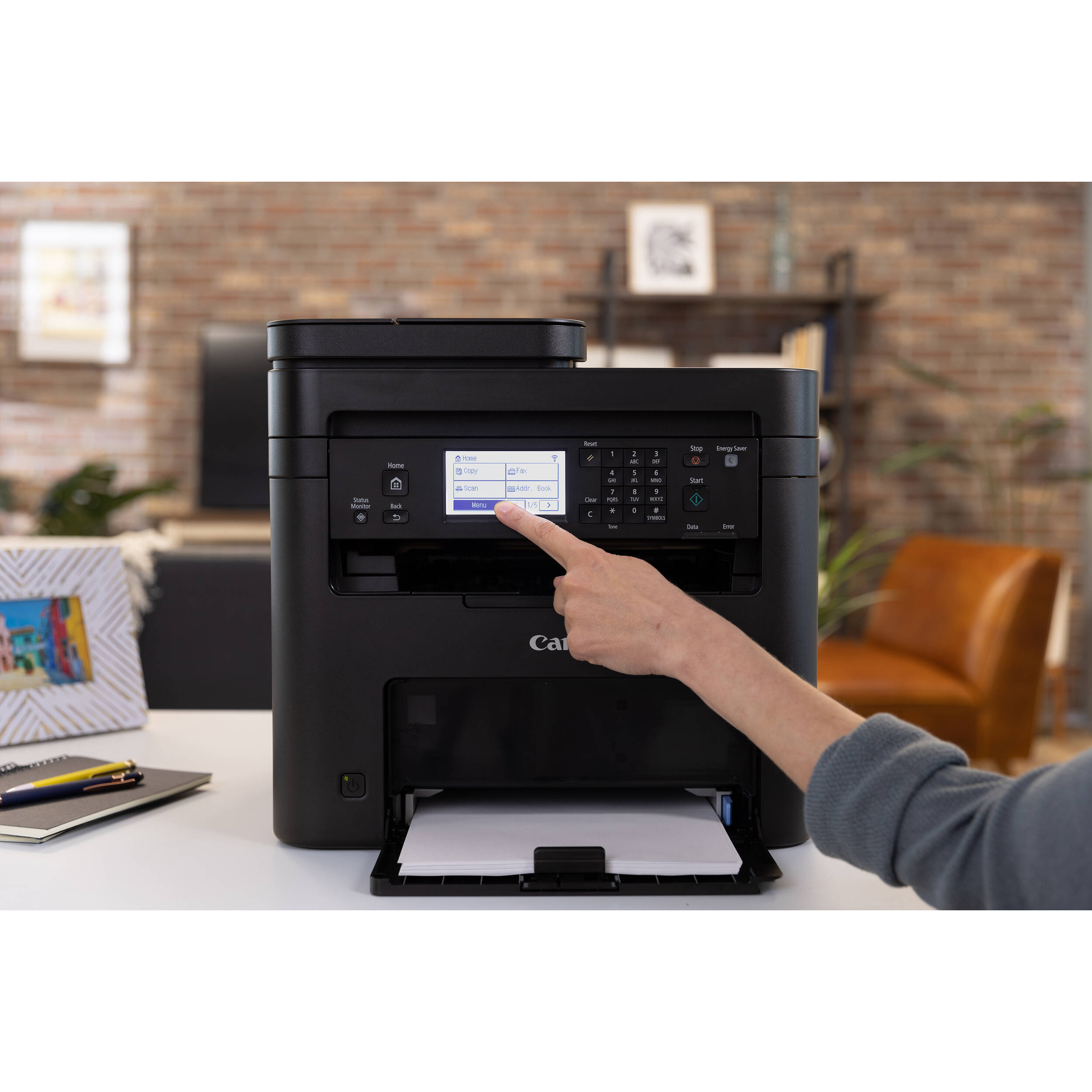 Canon imageCLASS MF275dw monochrome laser all-in-one printer with duplex printing and wireless connectivity — view 23