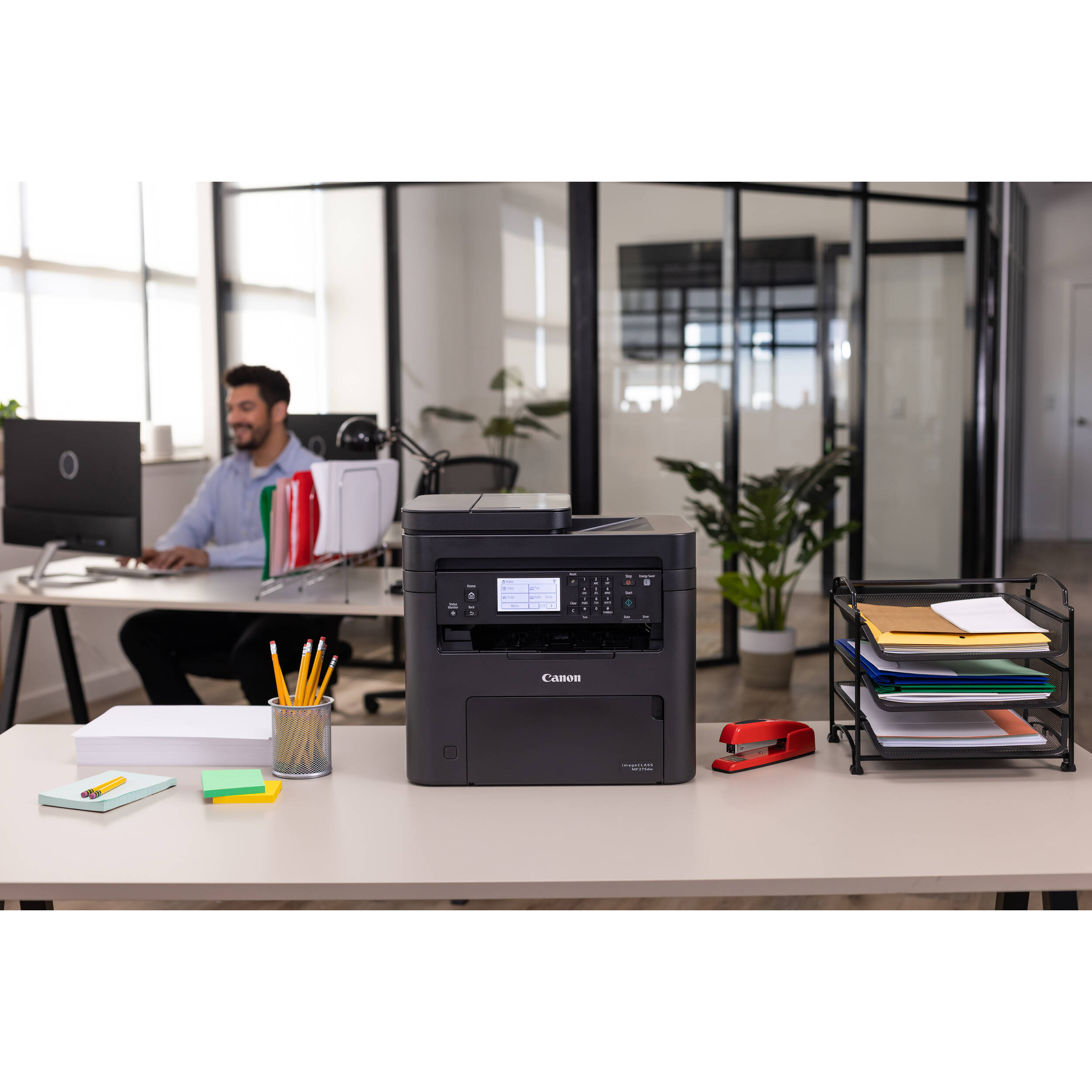 Canon imageCLASS MF275dw monochrome laser all-in-one printer with duplex printing and wireless connectivity — view 24