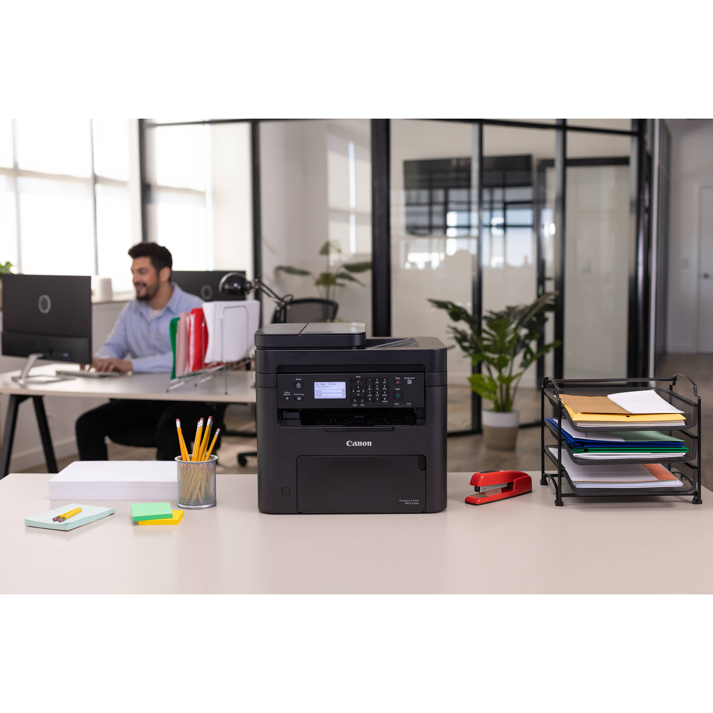 Canon imageCLASS MF273dw monochrome laser all-in-one printer with wireless and duplex printing — view 25