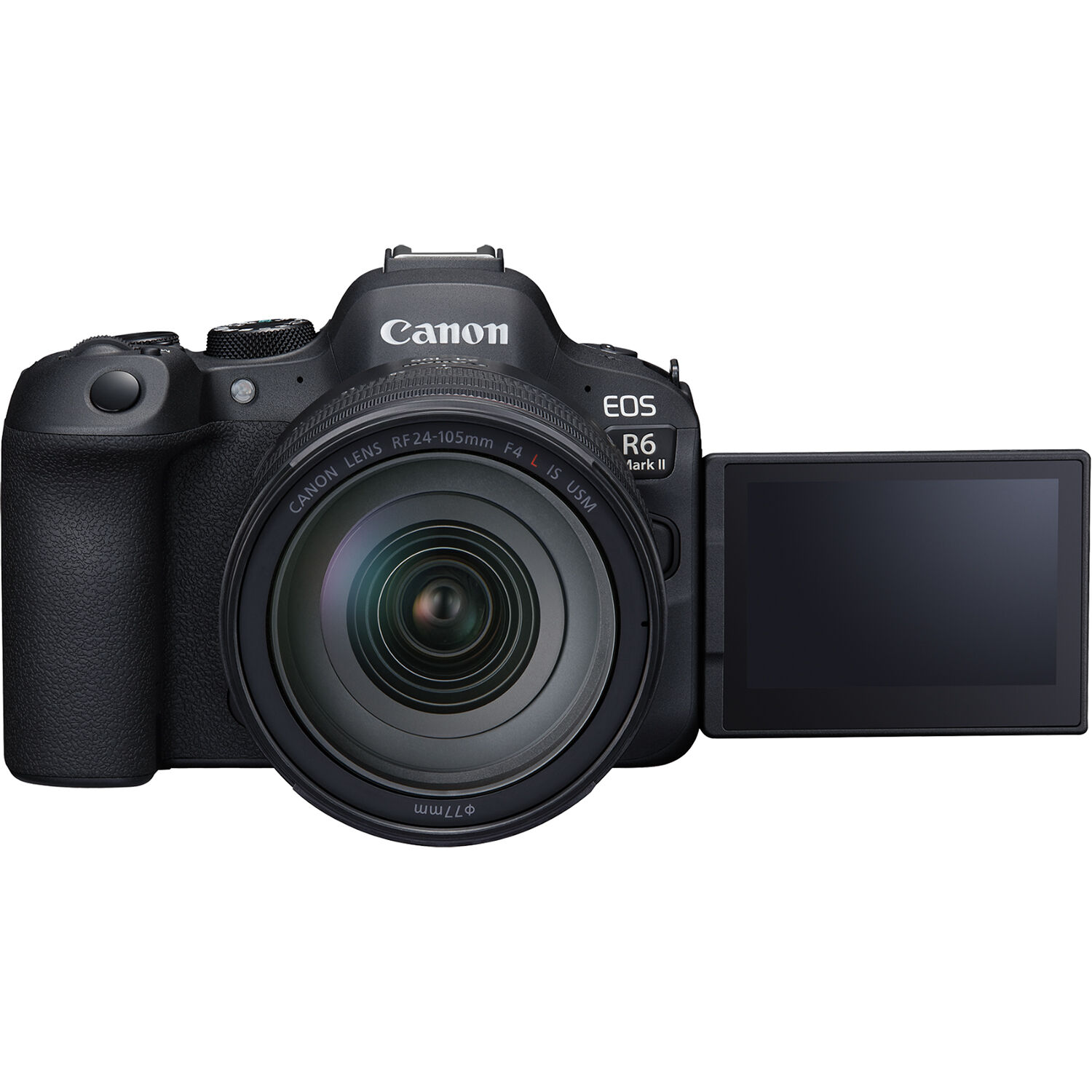 Canon EOS R6 Mark II full-frame mirrorless camera kit with RF24-105mm F4 L IS USM lens — view 8