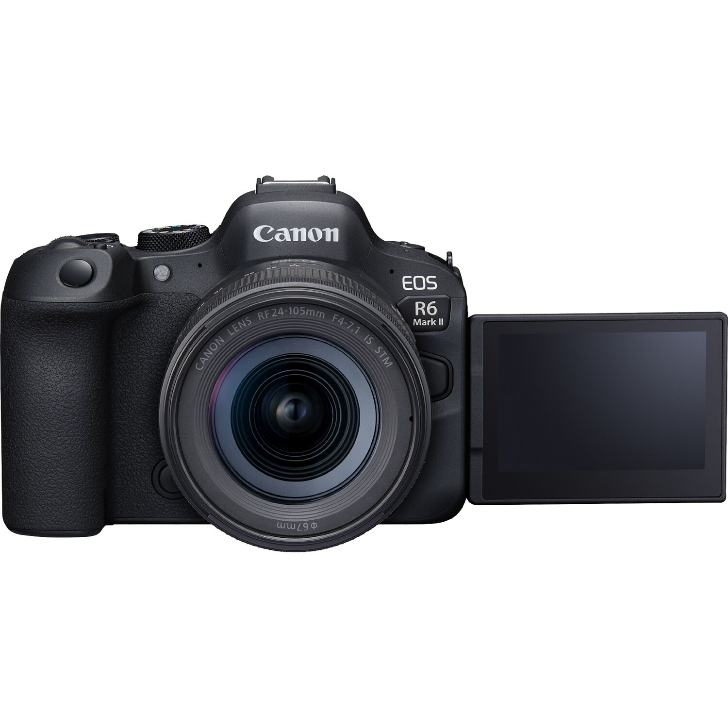 Canon EOS R6 Mark II mirrorless camera kit with RF24-105mm F/4-7.1 IS STM lens — view 8