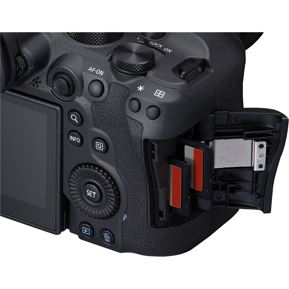Canon EOS R6 Mark II mirrorless camera body with stop motion animation firmware — view 8