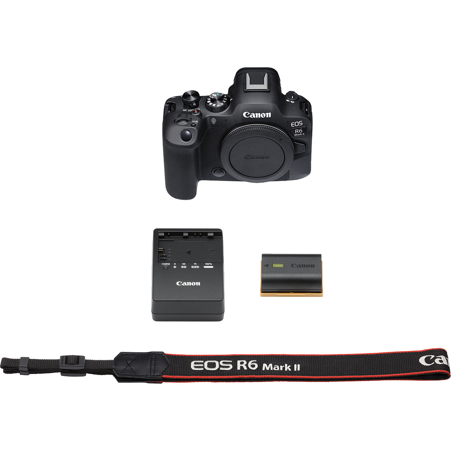 Canon EOS R6 Mark II mirrorless camera body with stop motion animation firmware — view 9