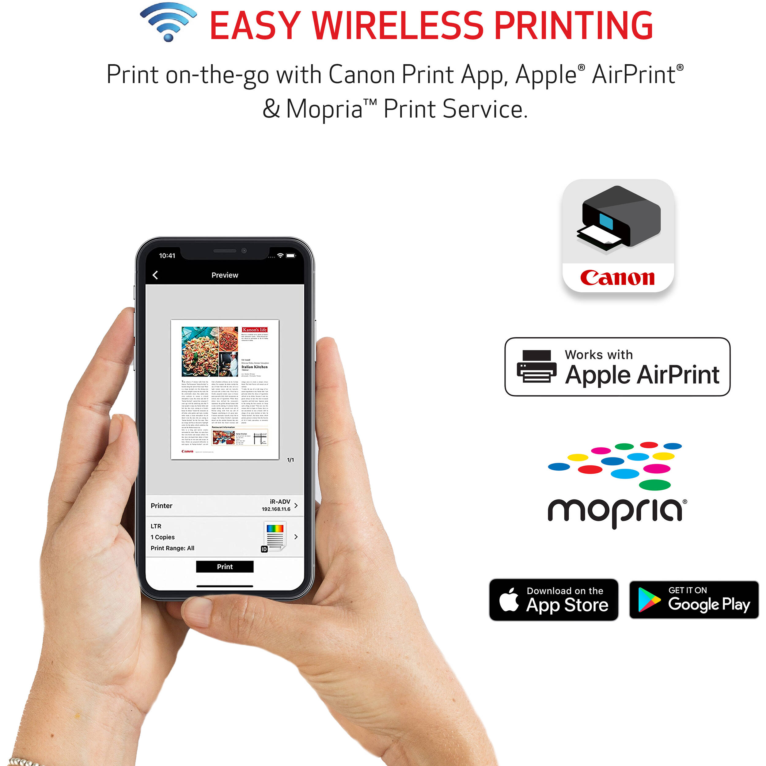 Canon PIXMA G3270 White wireless MegaTank all-in-one printer for print scan and copy — view 14