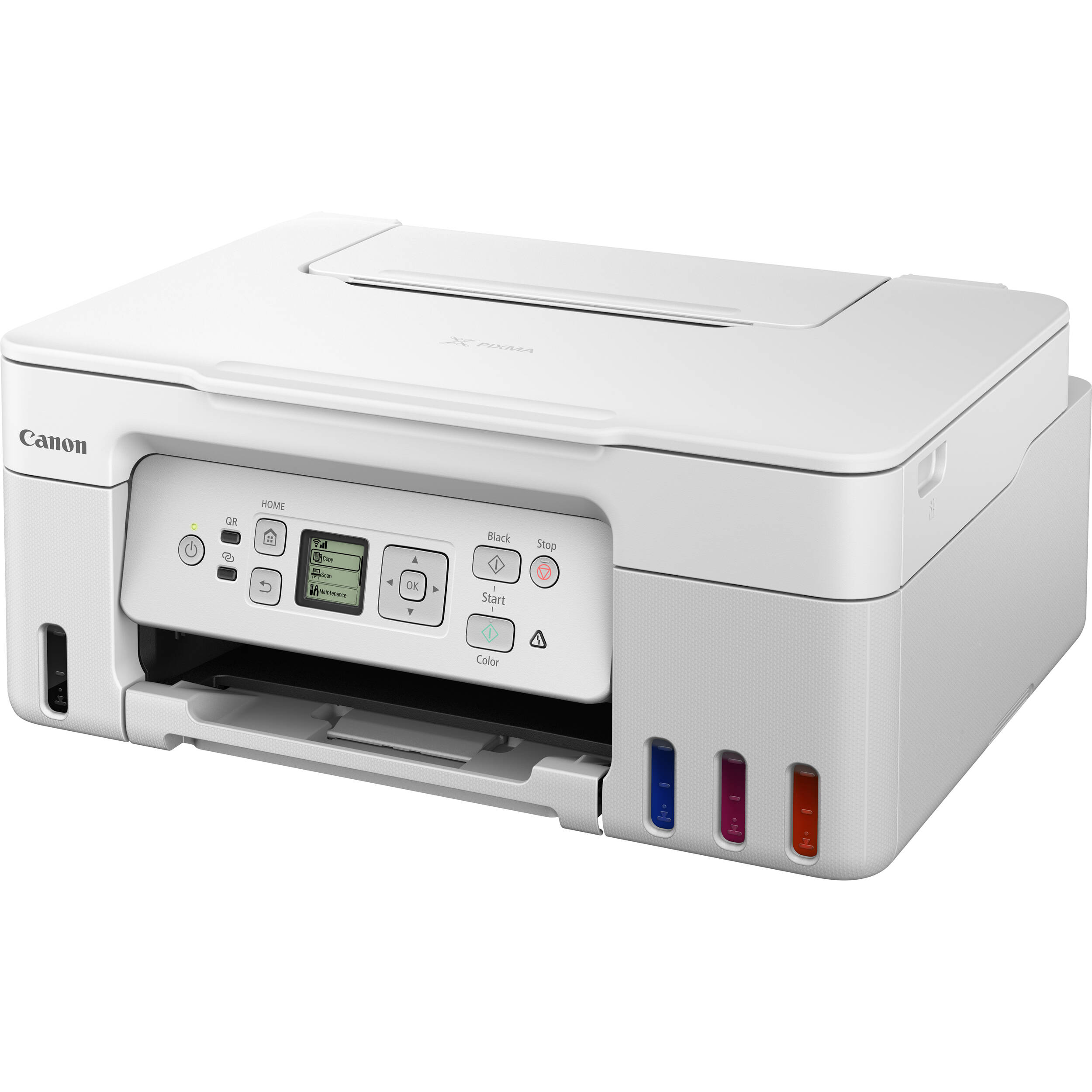 Canon PIXMA G3270 White wireless MegaTank all-in-one printer for print scan and copy — view 5