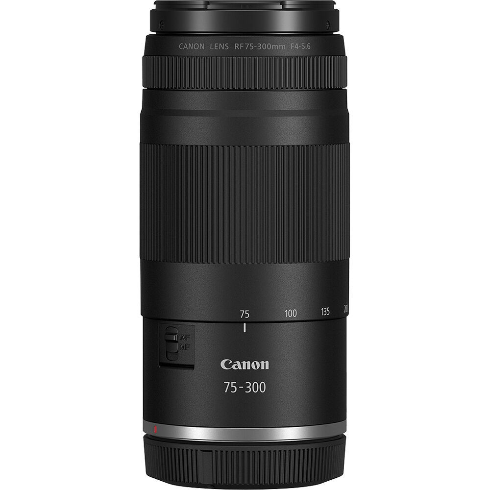 Canon EOS R100 mirrorless camera kit with 18-45mm and 75-300mm lenses — view 9