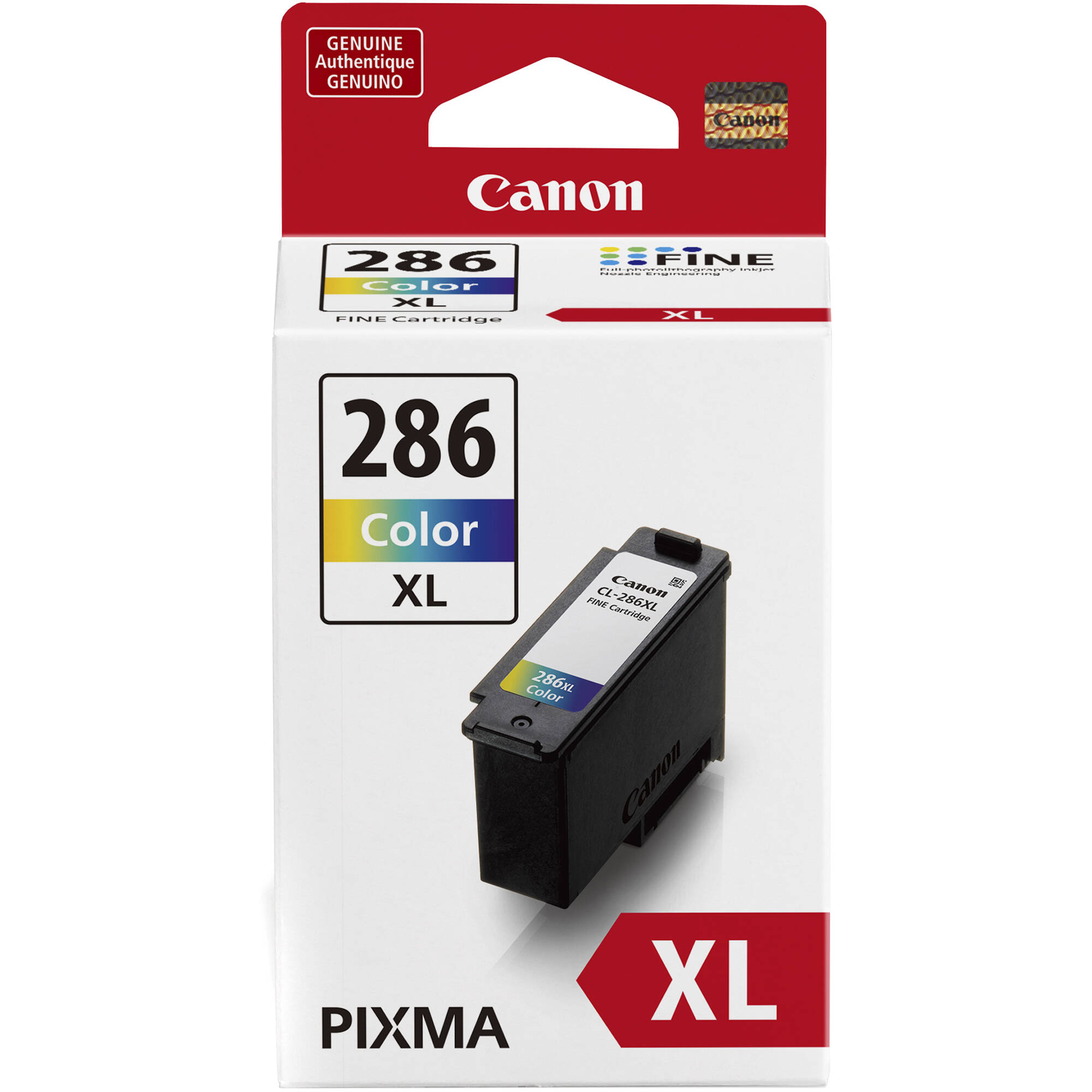 Canon CL-286 XL genuine color ink cartridge for TR7820 and TS7720/7722 printers — view 3
