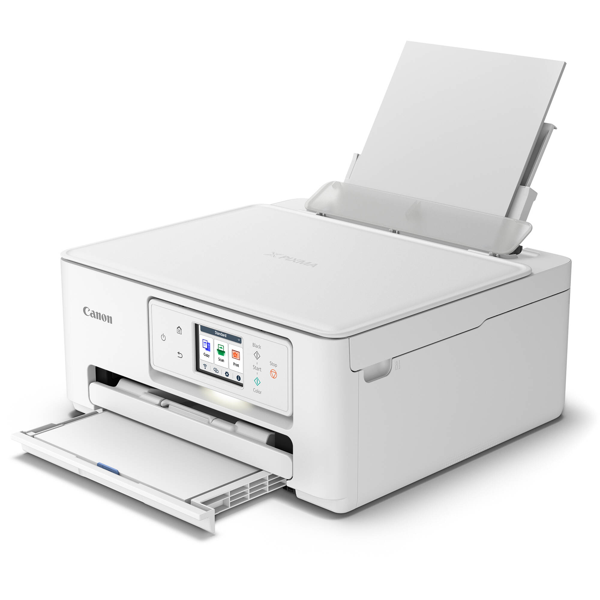 Canon PIXMA TS7720 wireless all-in-one inkjet printer with touchscreen for home office printing — view 3