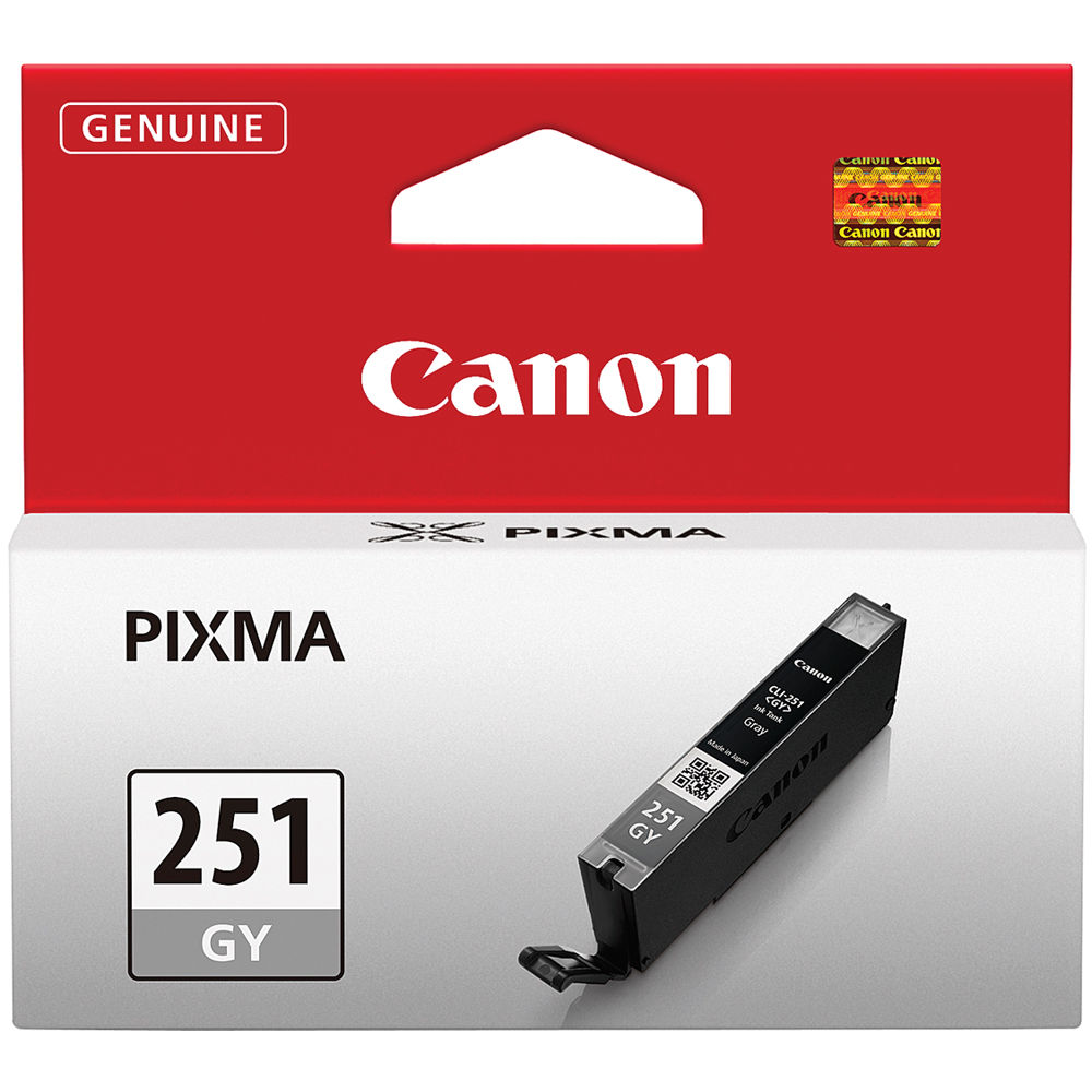 Canon CLI-251 OEM ink cartridge for improved color and wider gamut printing — view 2