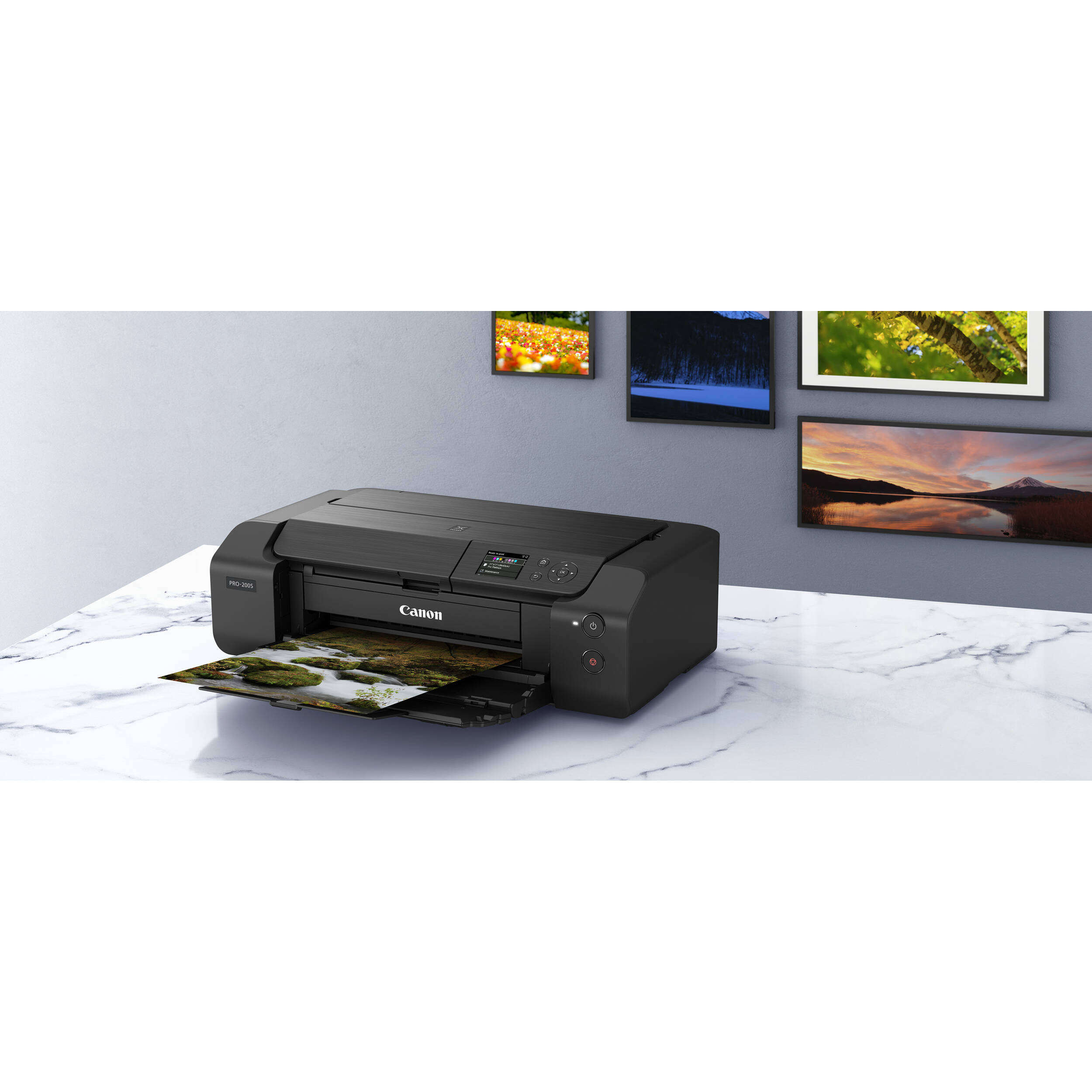 CANON - SOHO AND INK PIXMA PRO-200S WIRELESS INKJET PHOTO PRINTER — view 13