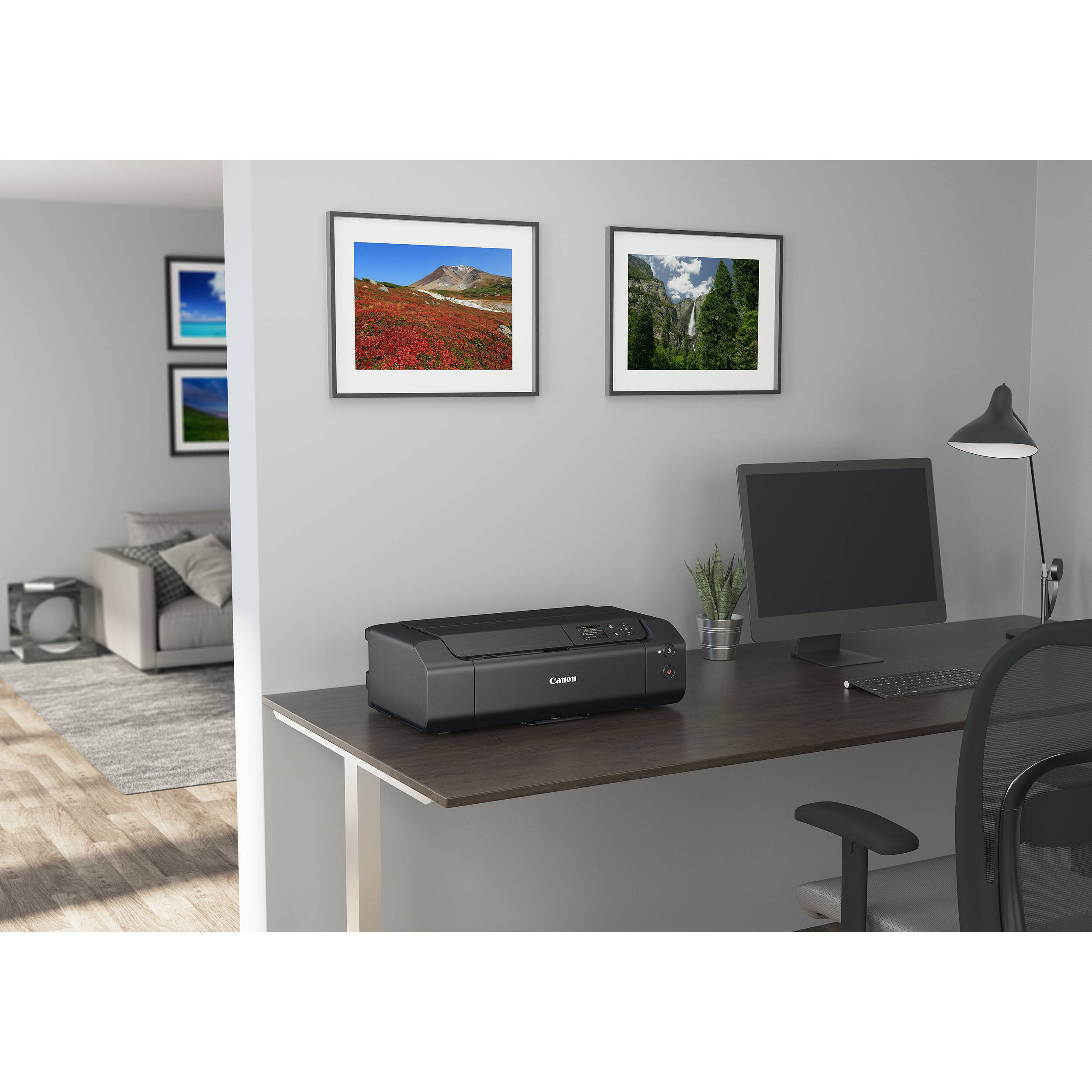 CANON - SOHO AND INK PIXMA PRO-200S WIRELESS INKJET PHOTO PRINTER — view 15