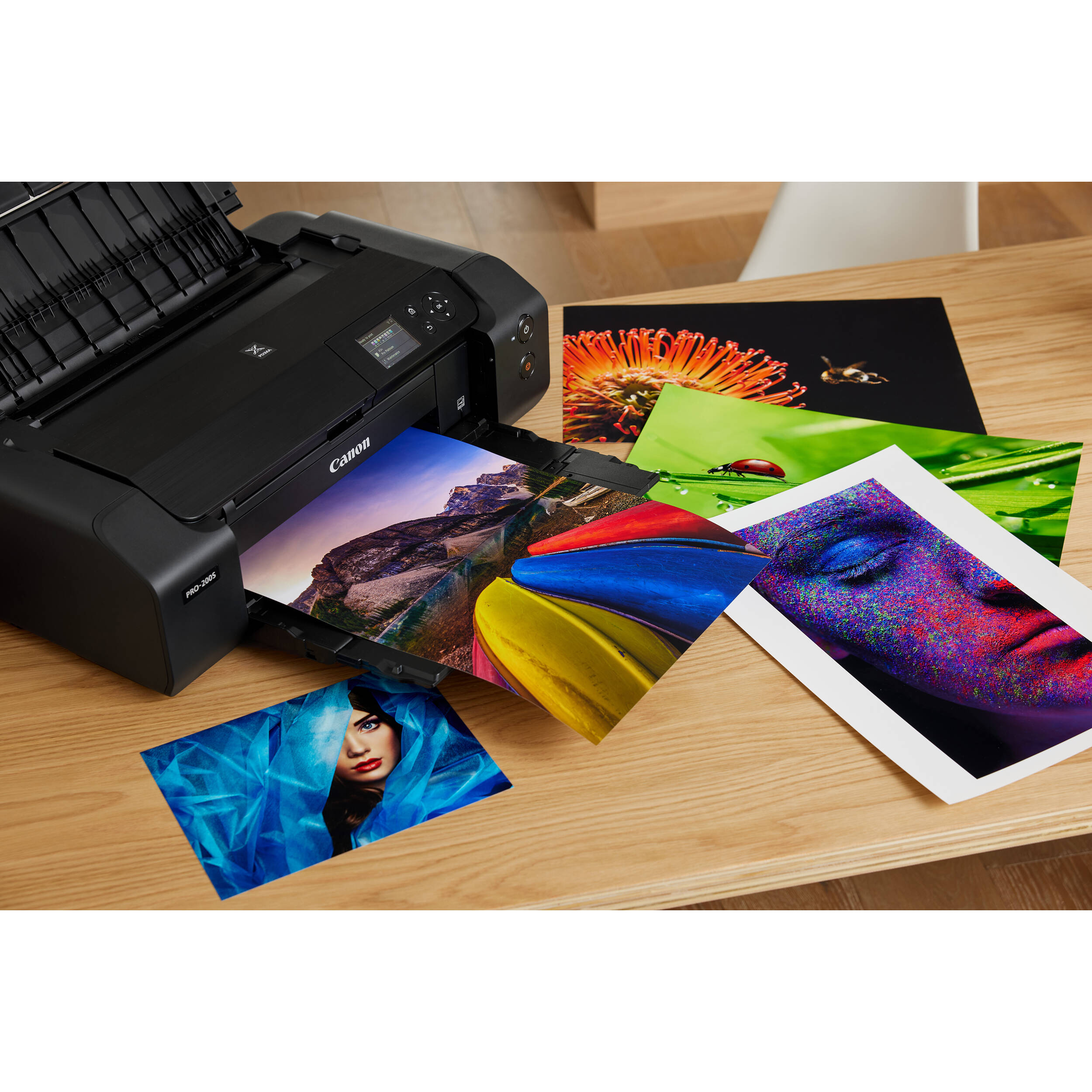 CANON - SOHO AND INK PIXMA PRO-200S WIRELESS INKJET PHOTO PRINTER — view 20