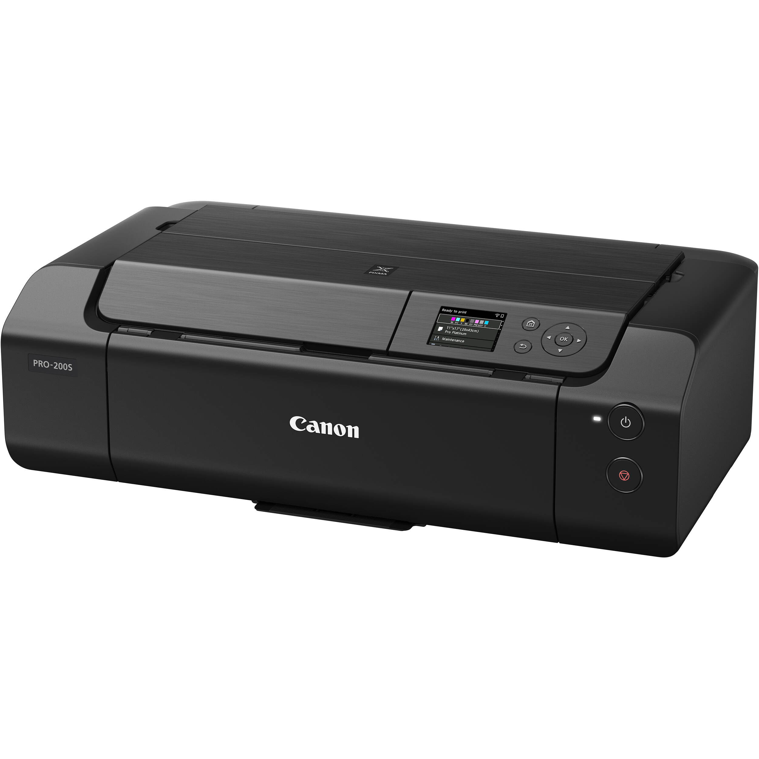 CANON - SOHO AND INK PIXMA PRO-200S WIRELESS INKJET PHOTO PRINTER — view 3
