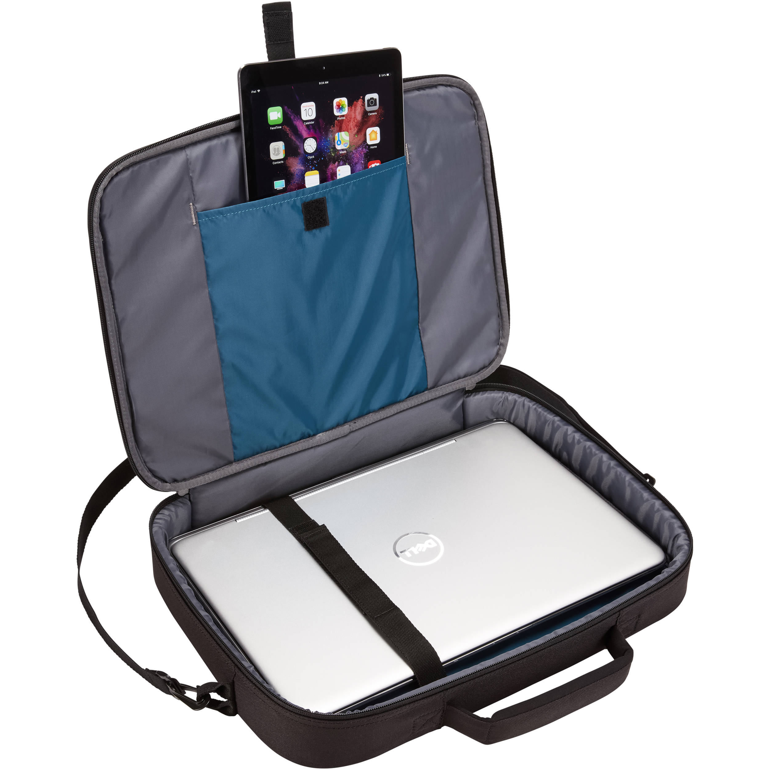 ADVB116 15.6in Briefcase Black — view 3