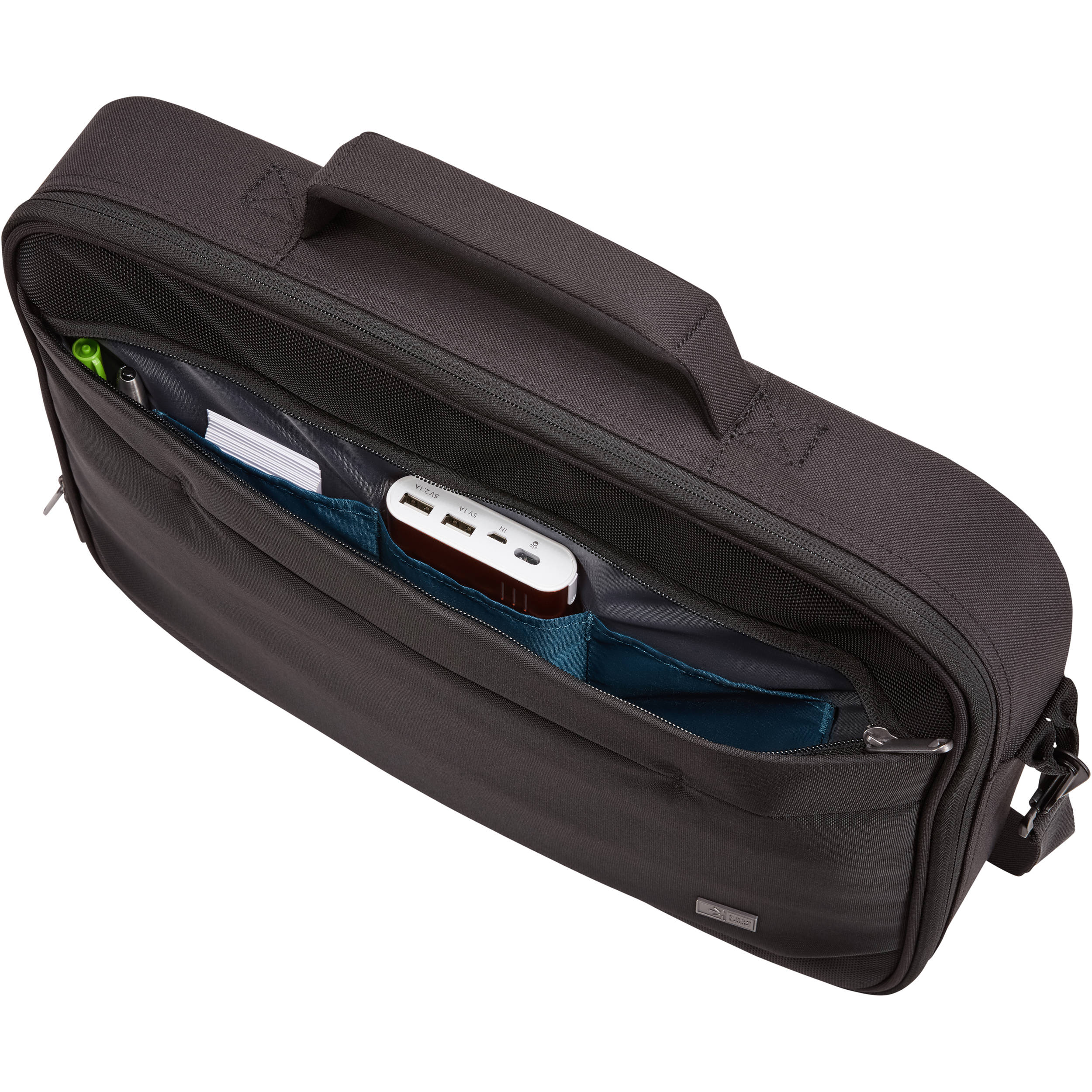 ADVB116 15.6in Briefcase Black — view 4
