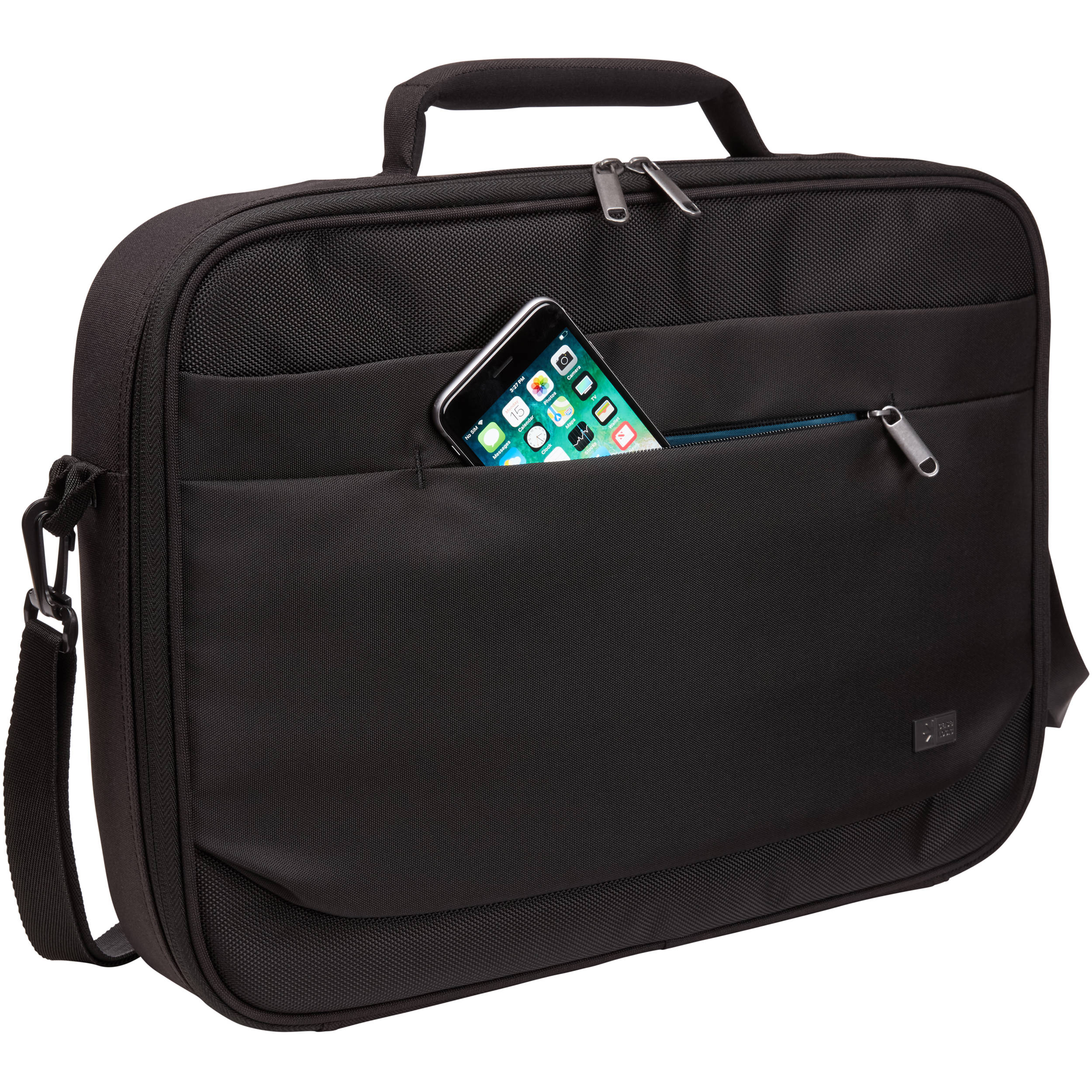 ADVB116 15.6in Briefcase Black — view 5