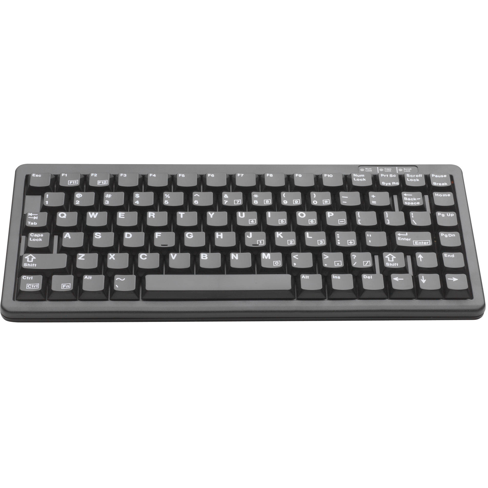 LT GRAY 11 ULTRASLIM 83 MECHANICAL KEYS — view 2