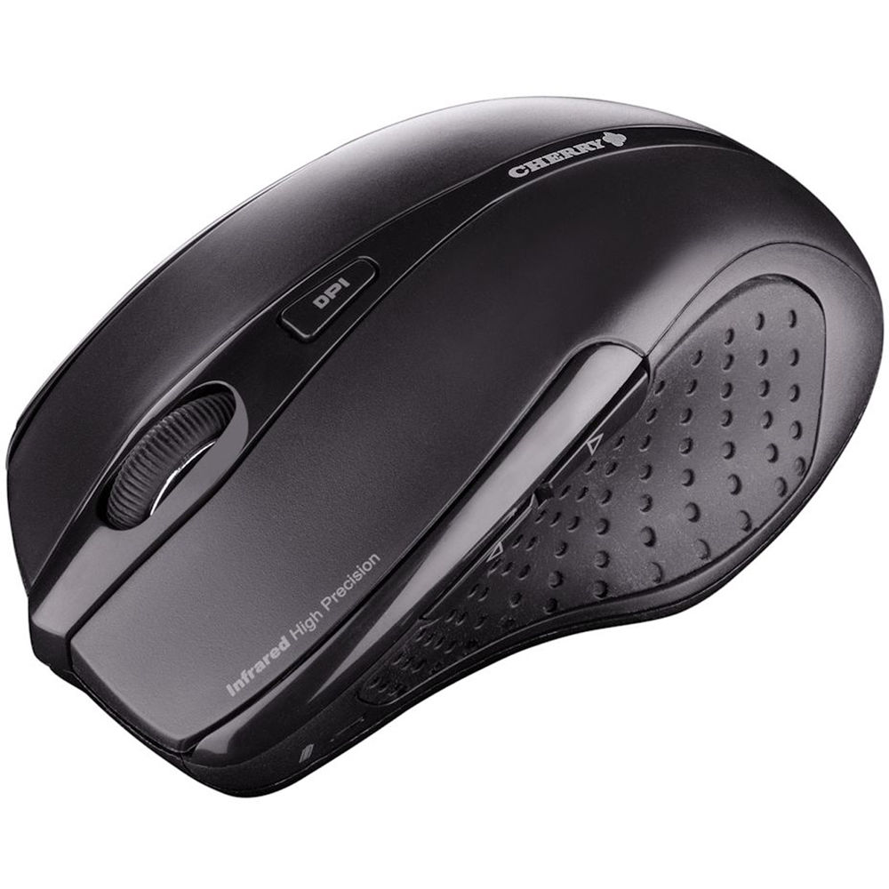 MOUSE BLACK 2.4 GHZ WIRELESS 5 BUTTONS — view 2
