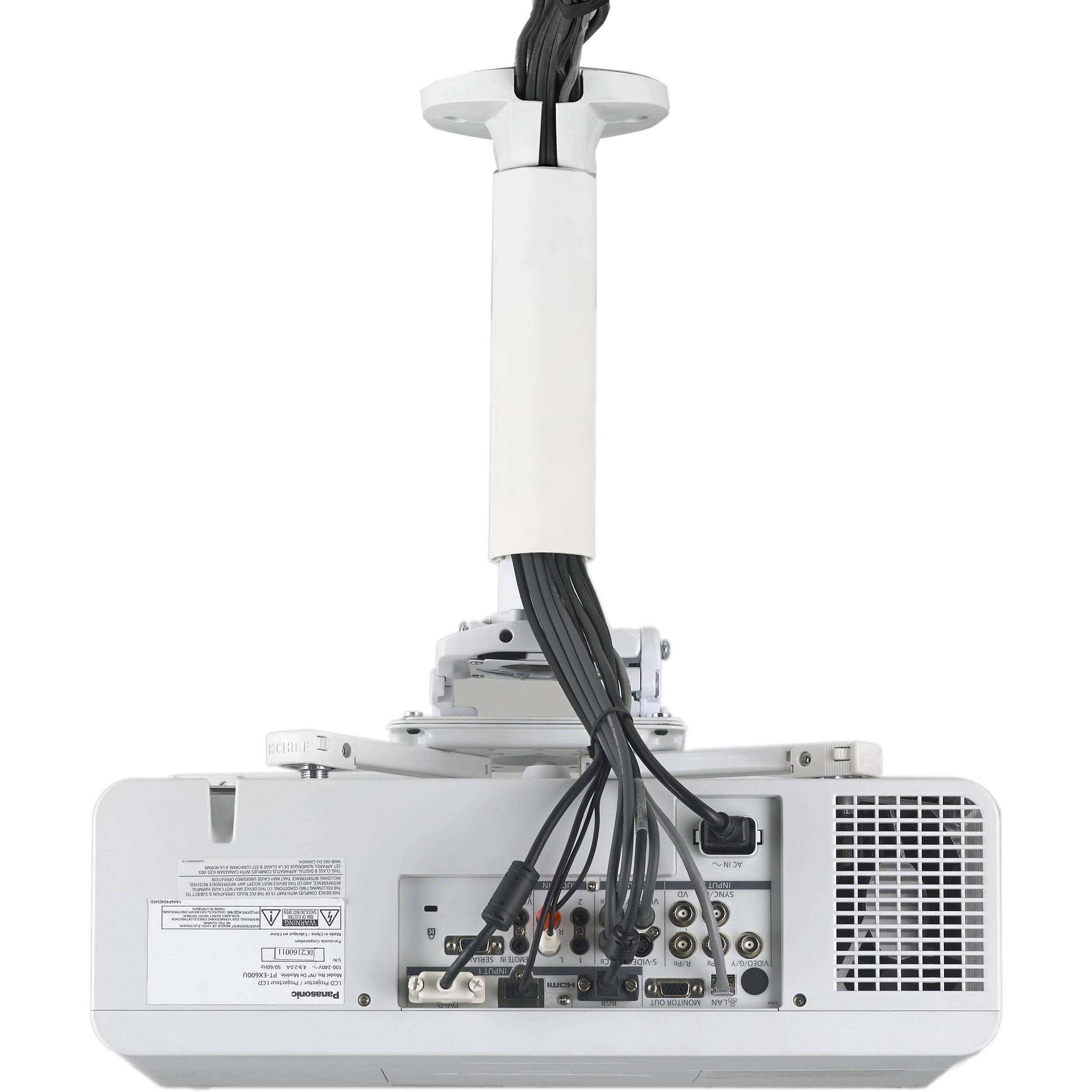 Chief CMA274 4 ft Quick-Snap cable cover for AV cable management — view 2