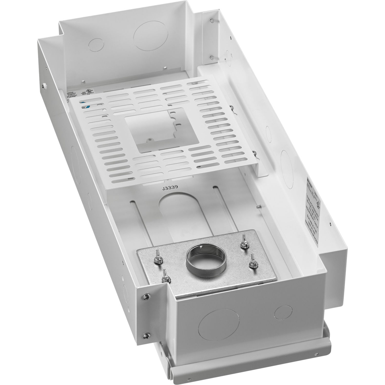 Chief CMA473 XL plenum ceiling box for larger overhead AV installations — view 3