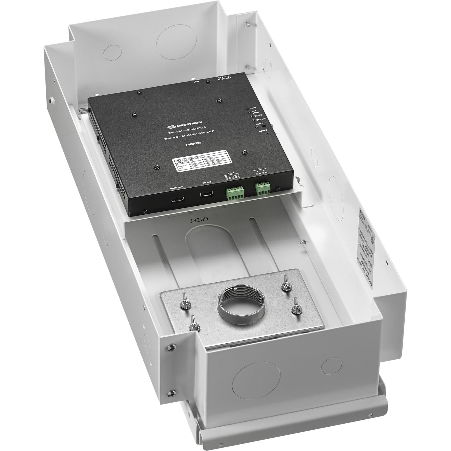 Chief CMA473 XL plenum ceiling box for larger overhead AV installations — view 4
