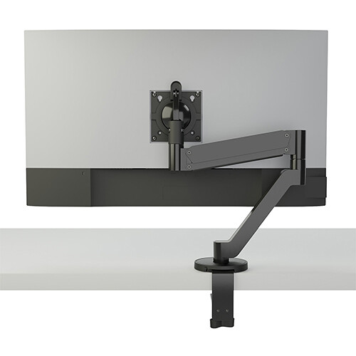 Chief DMA1B black single monitor arm mount with gas spring adjustment — view 2