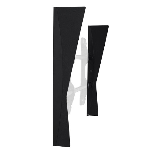 Chief FCA106 Fusion side cover accessory in black for concealing cables on wall-mounted TVs — view 3