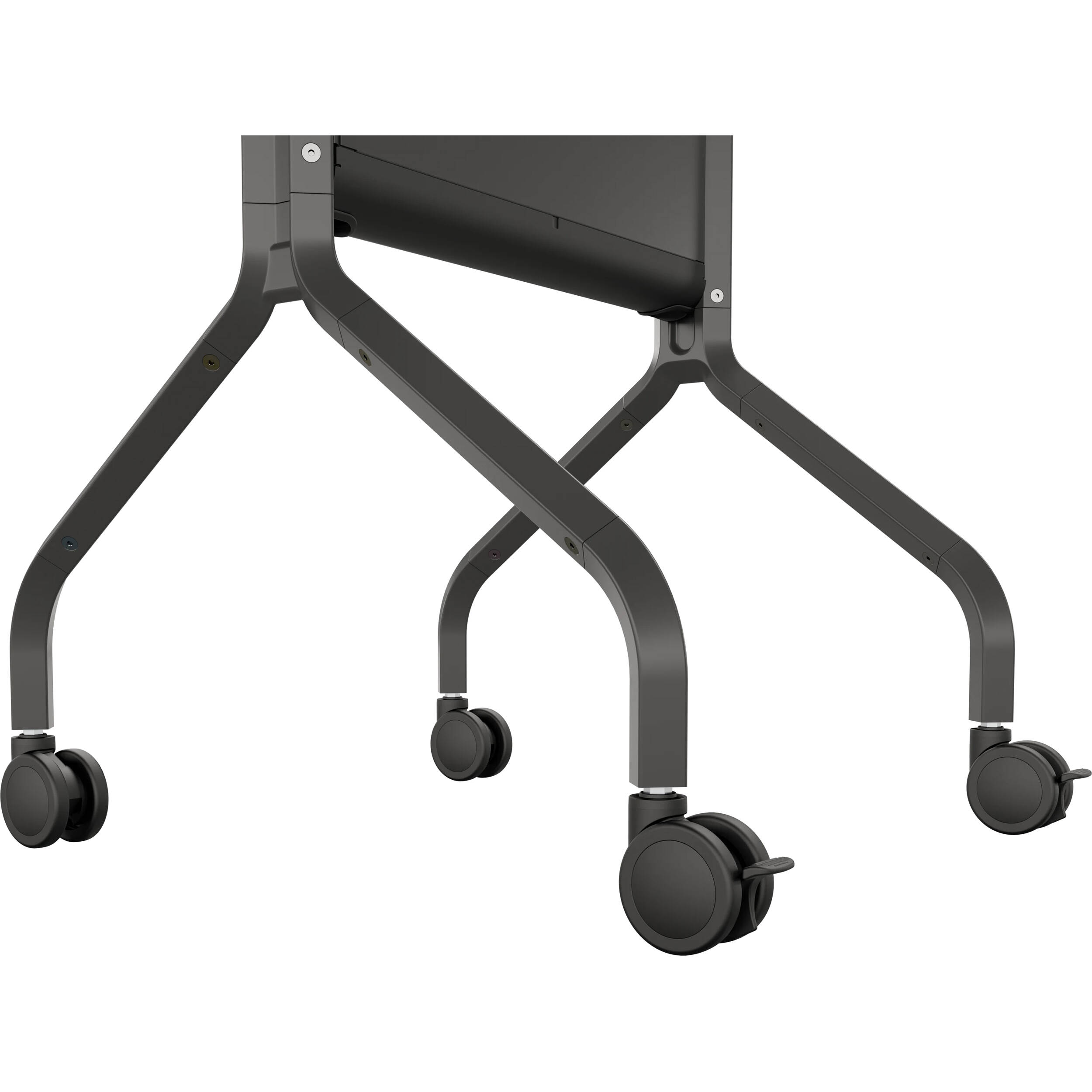 Chief LSCUB large universal modal cart in black for mobile AV display deployments — view 6