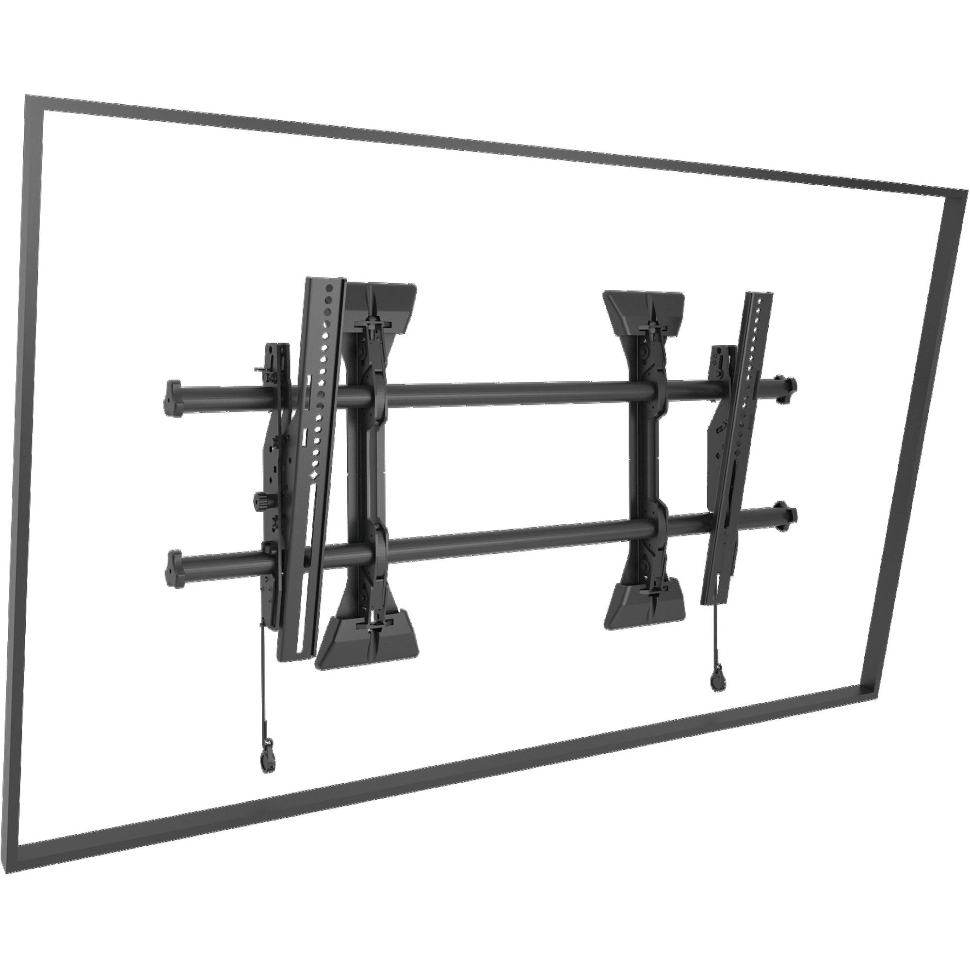Chief LTM1U-G micro-adjust tilt wall mount for 42-86 inch TVs, TAA compliant — view 2