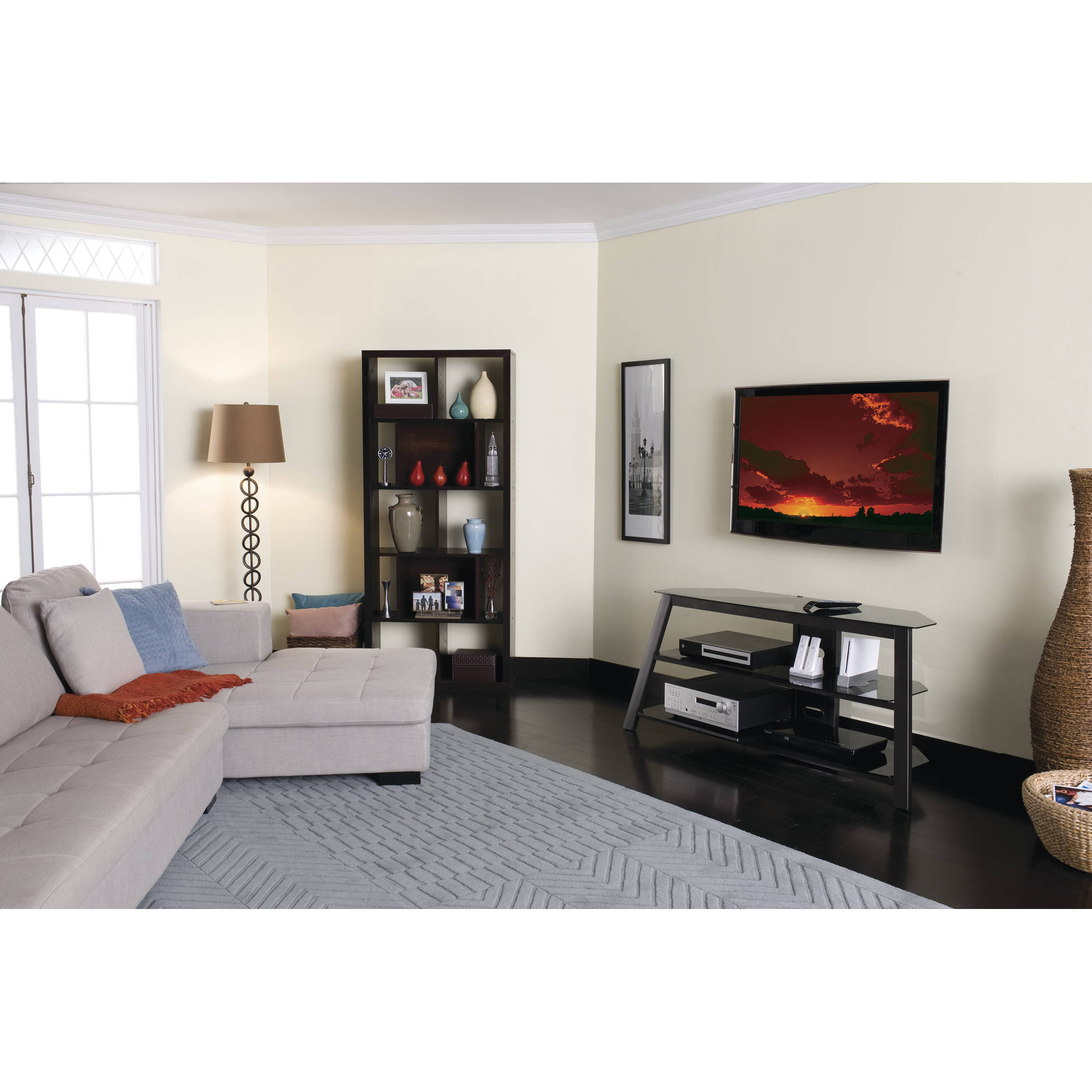 Chief LTM1U-G micro-adjust tilt wall mount for 42-86 inch TVs, TAA compliant — view 3