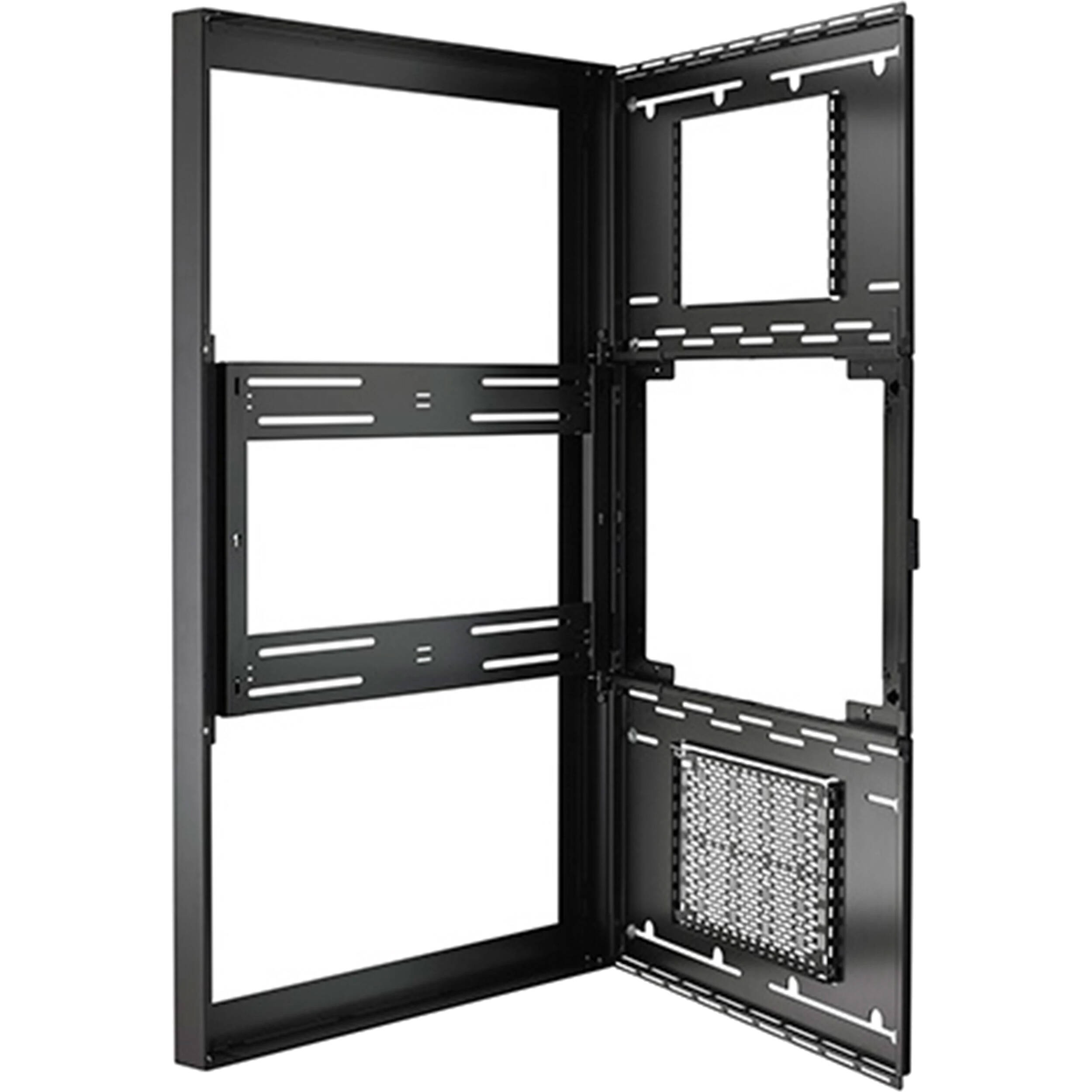 Chief LW55UBP wall display enclosure for 55-inch portrait display installation — view 3
