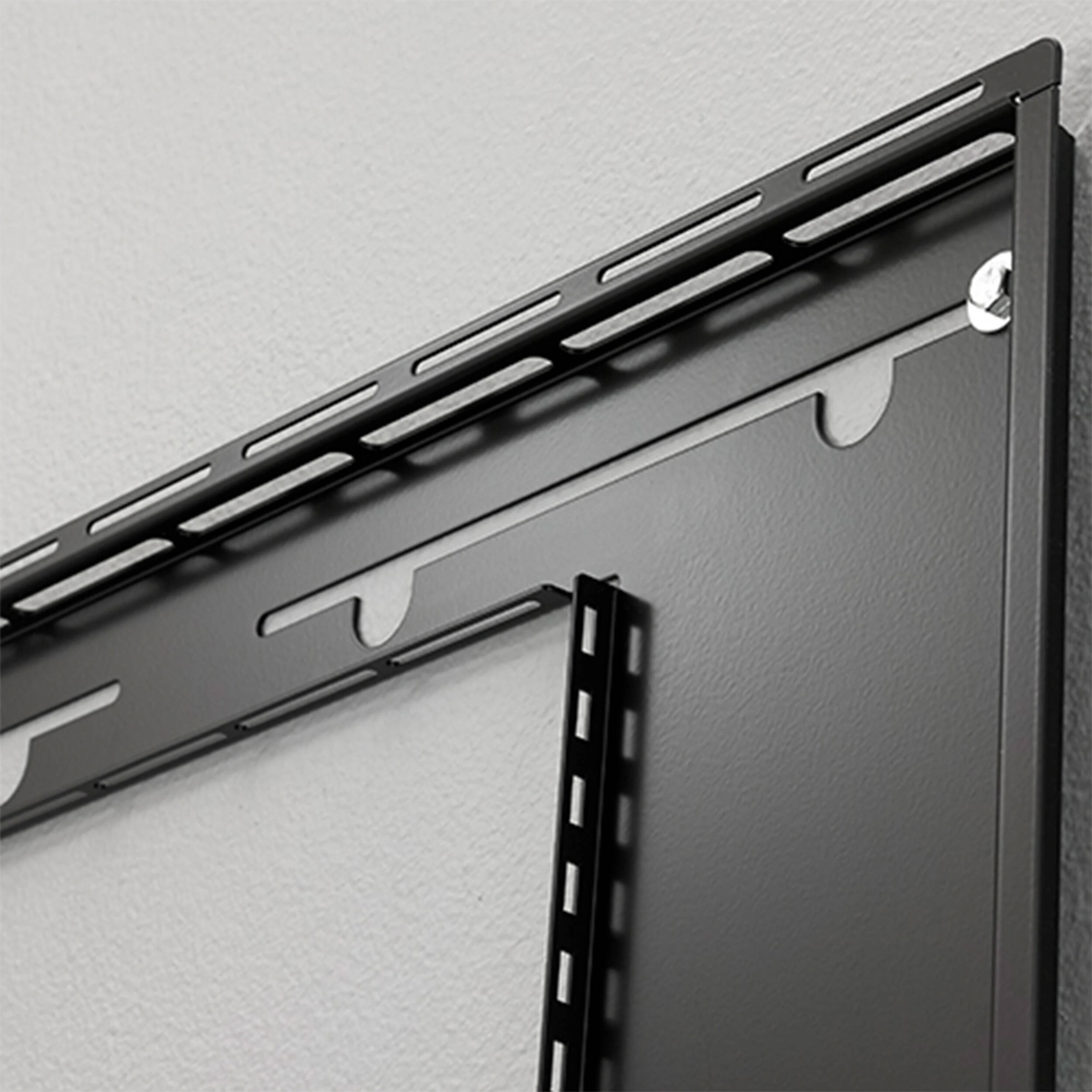 Chief LW55UBP wall display enclosure for 55-inch portrait display installation — view 6