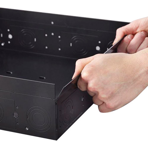 Chief PAC526 16 x 16 inch in-wall enclosure box for flat panel cable management — view 3