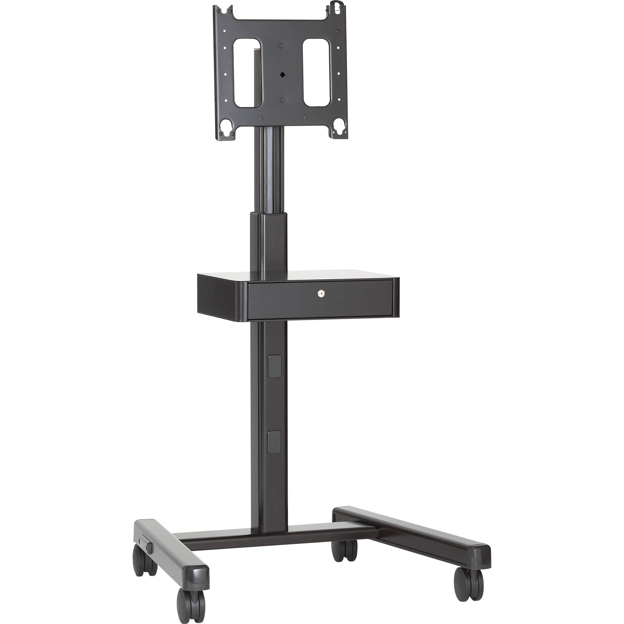 Chief PAC730B secure storage shelf for laptops and DVD players on AV carts and stands — view 4