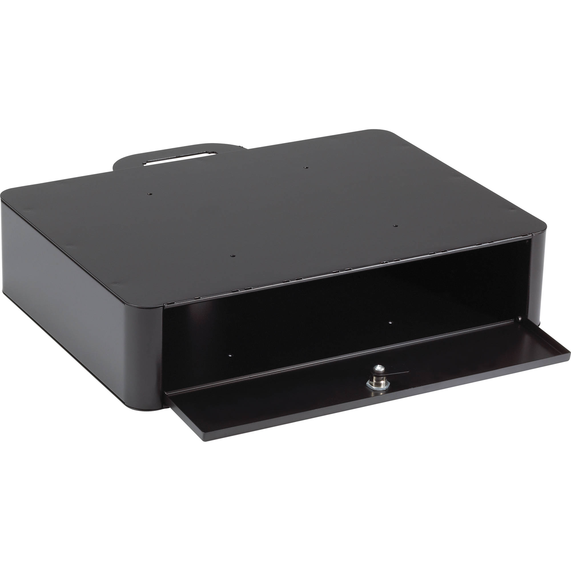 Chief PAC730C secure storage shelf for rack-mounted controlled-access AV installations — view 3