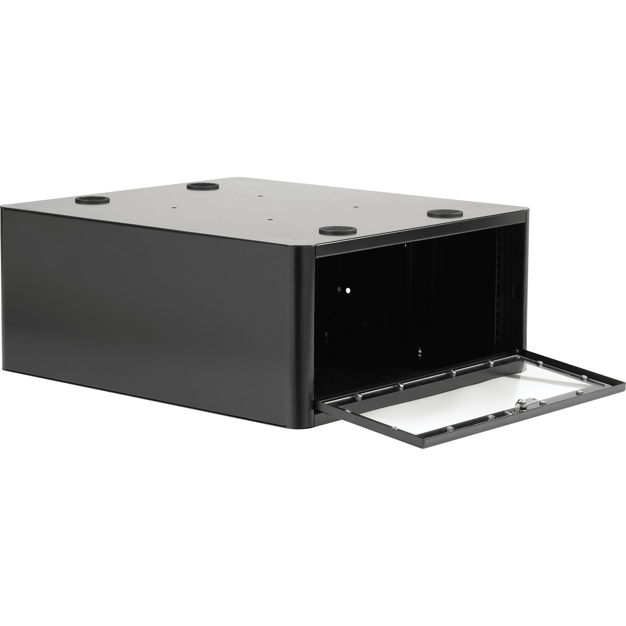 Chief PAC735C secure storage shelf accessory for 19 inch rack equipment, 4 RU, keyed lock — view 3
