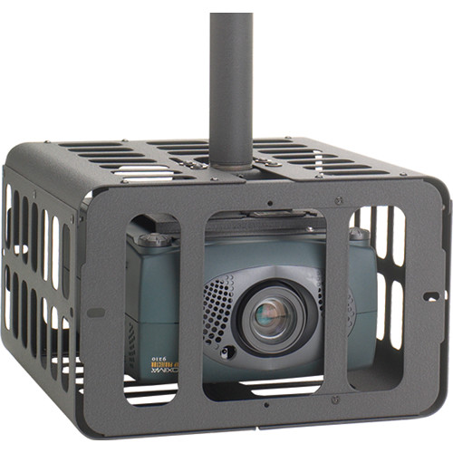 Chief PG2A locked steel projector security cage for theft protection in schools and gymnasiums — view 2