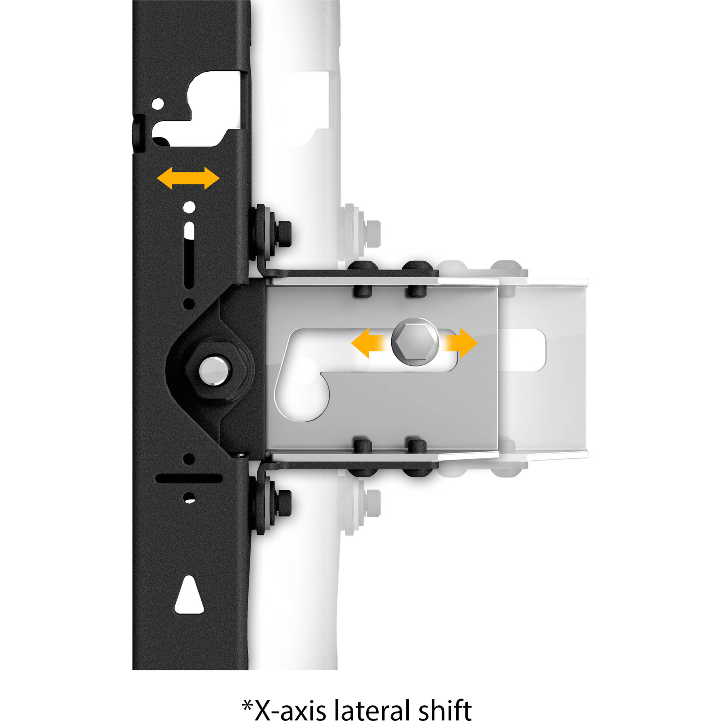 Chief TIL1X5UU modular LED wall mount for Unilumin Upanel S and Barco XT Series displays — view 2