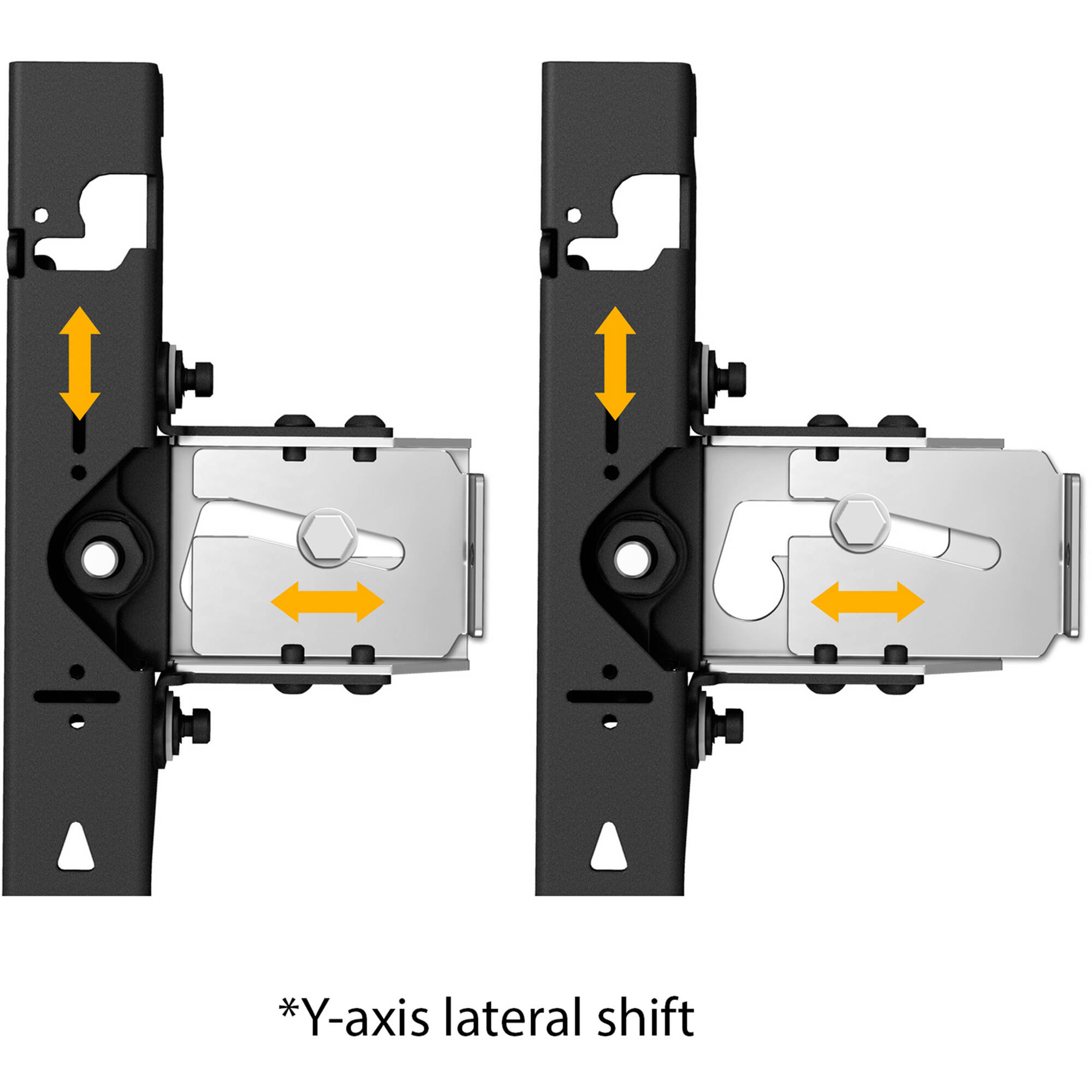 Chief TIL1X5UU modular LED wall mount for Unilumin Upanel S and Barco XT Series displays — view 3