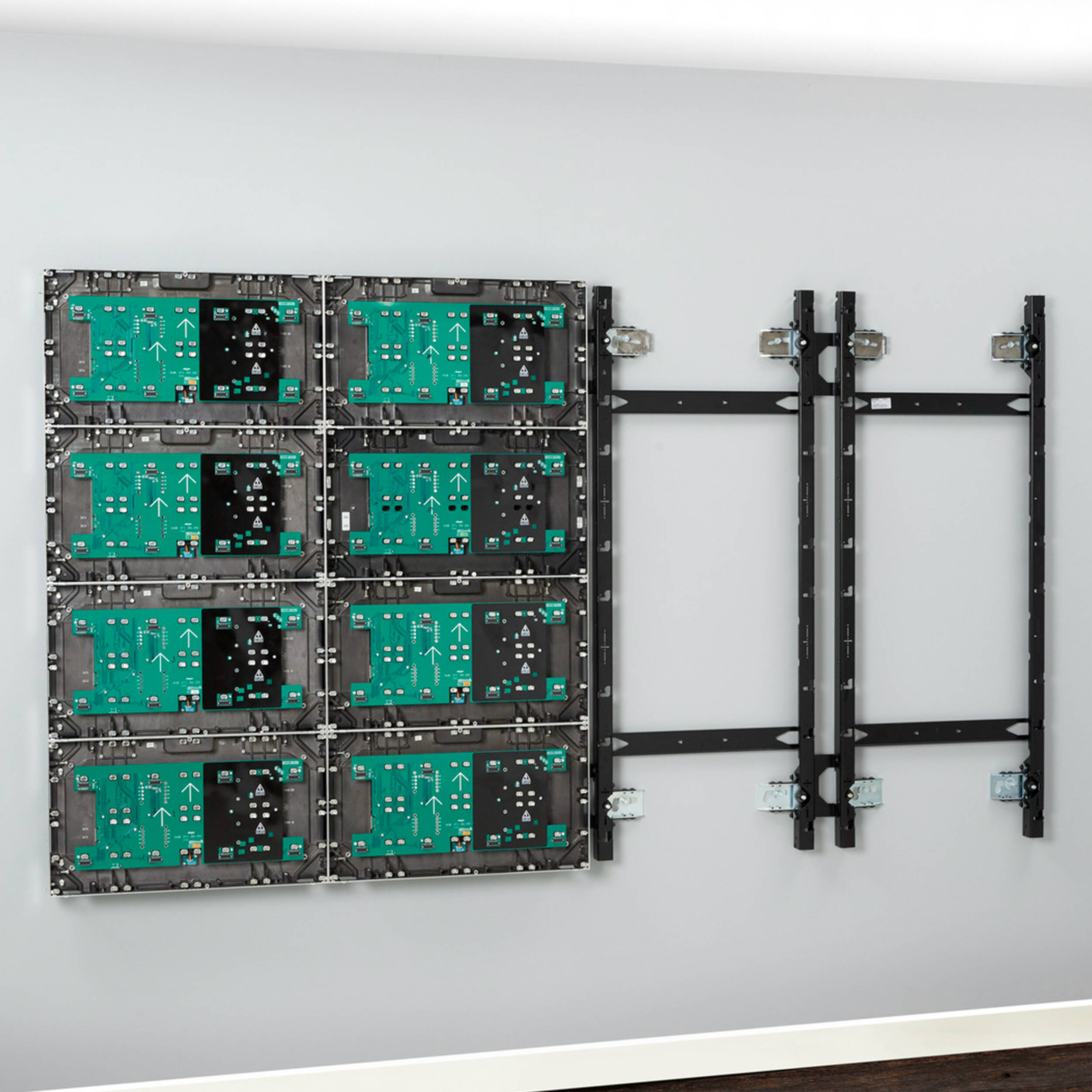 Chief TIL1X5UU modular LED wall mount for Unilumin Upanel S and Barco XT Series displays — view 7