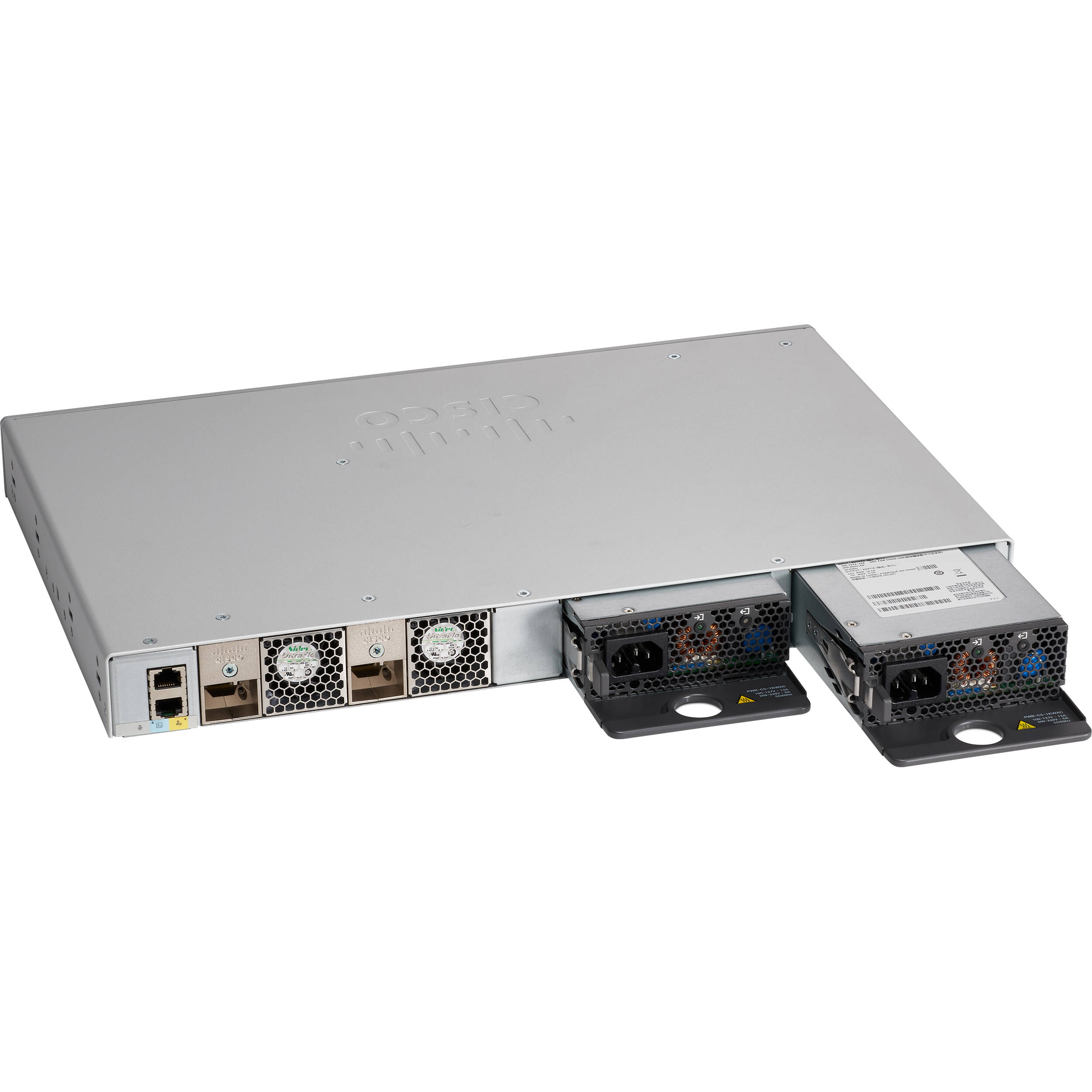 Cisco Catalyst 9200L 48-port PoE+ switch with 4 x 10G uplinks for enterprise access networking — view 3