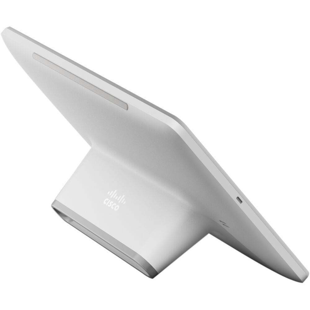 Cisco Room Navigator table stand in First Light white for conference rooms — view 8