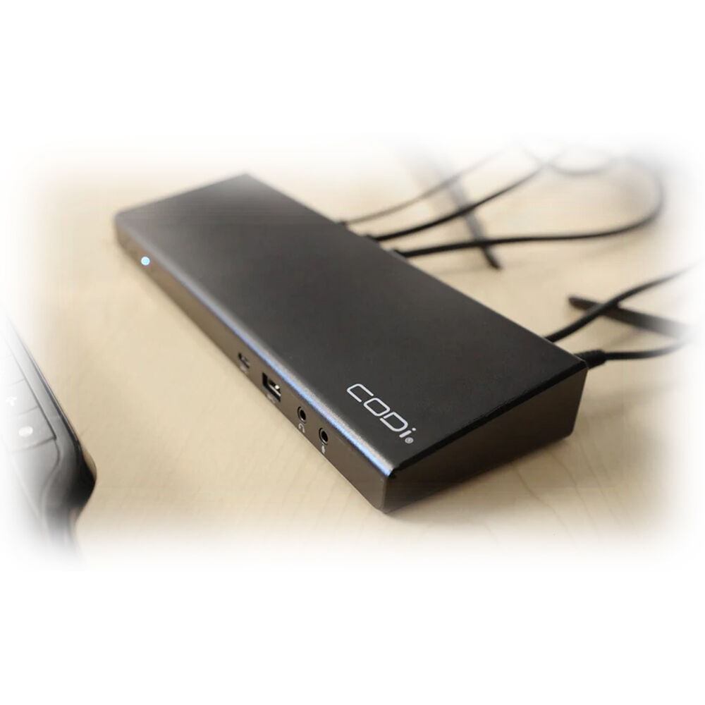 CODI USB-C TRIPLE 4K DISPLAY DOCK DOCKING STATION HDMI DISPLAY PORT — view 5