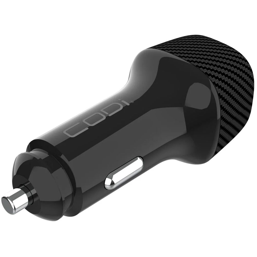 CODi car charger with USB-C PD 20W and USB-A 3.0 quick charge — view 2
