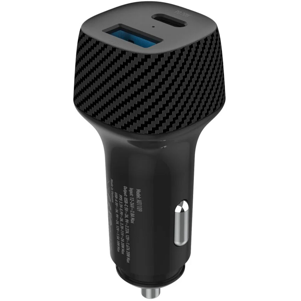 CODi car charger with USB-C PD 20W and USB-A 3.0 quick charge — view 4