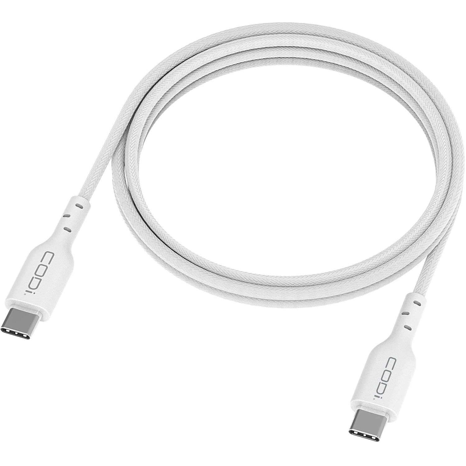 CODi 100 W wall charger with single USB-C port and included braided cable — view 3