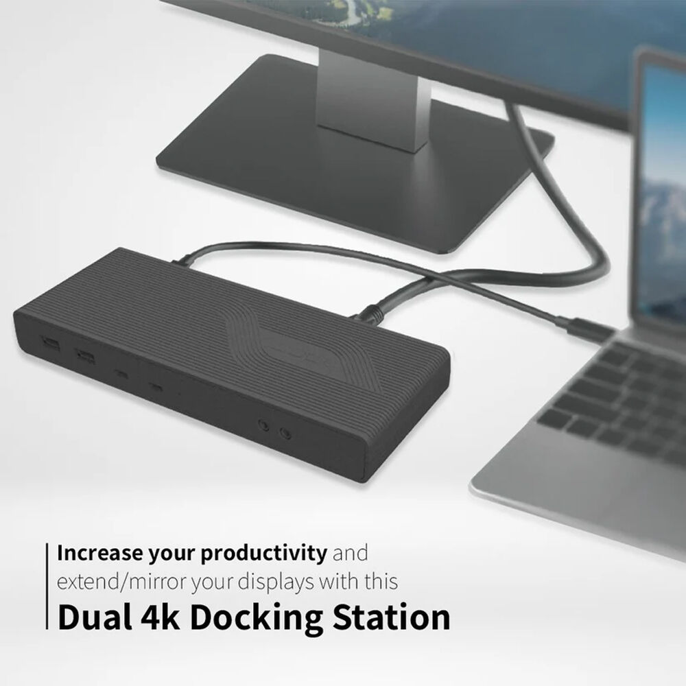 CODI DUAL 4K UNIVERSAL DOCK DUAL 4K DISPLAY  MULTIPLE PORTS — view 3